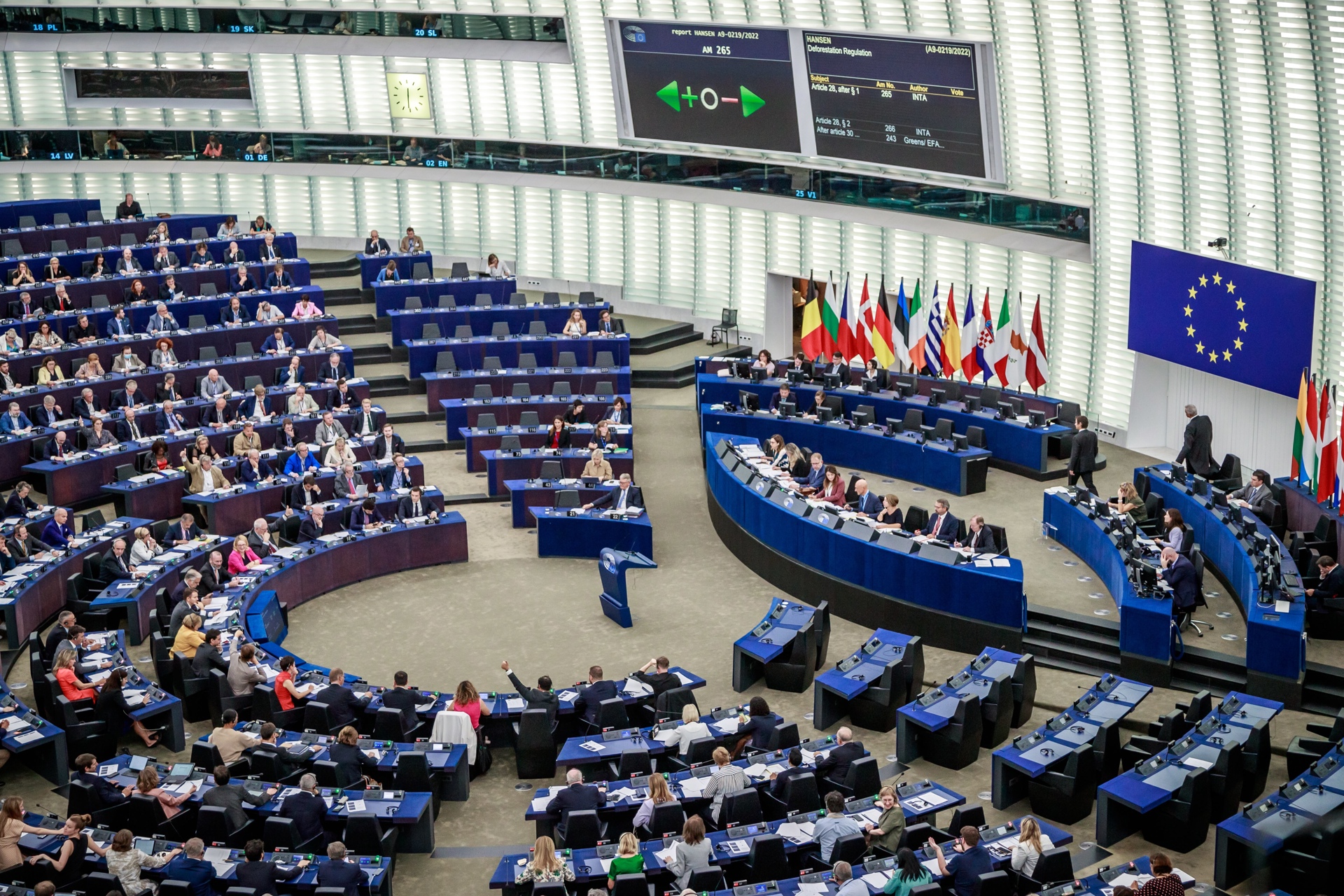 El Parlamento Europeo declaró a Rusia Estado "promotor del terrorismo"