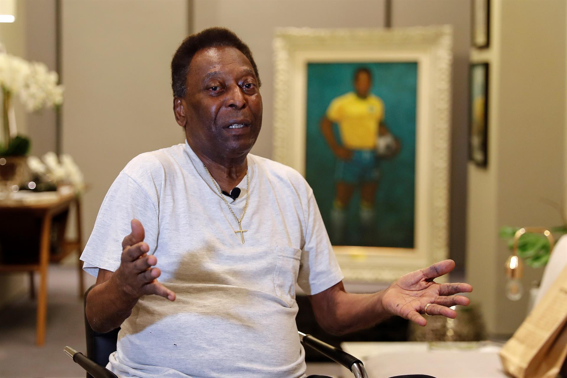 Pelé, confiado para Qatar: "Siento que veremos a Brasil ganar de nuevo"