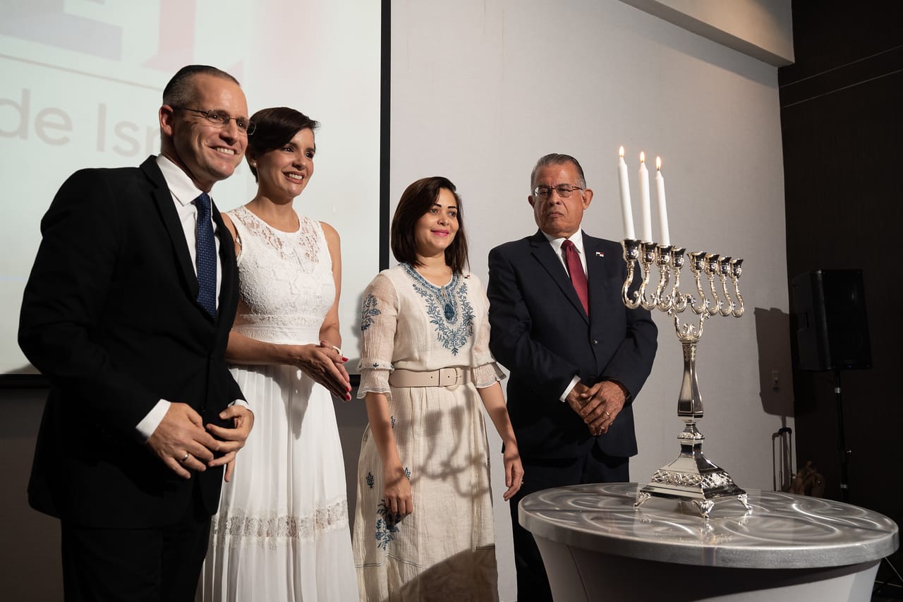 En celebración del “Janucá”, Fiesta de las Luces, Israel y Panamá estrecharon vínculos