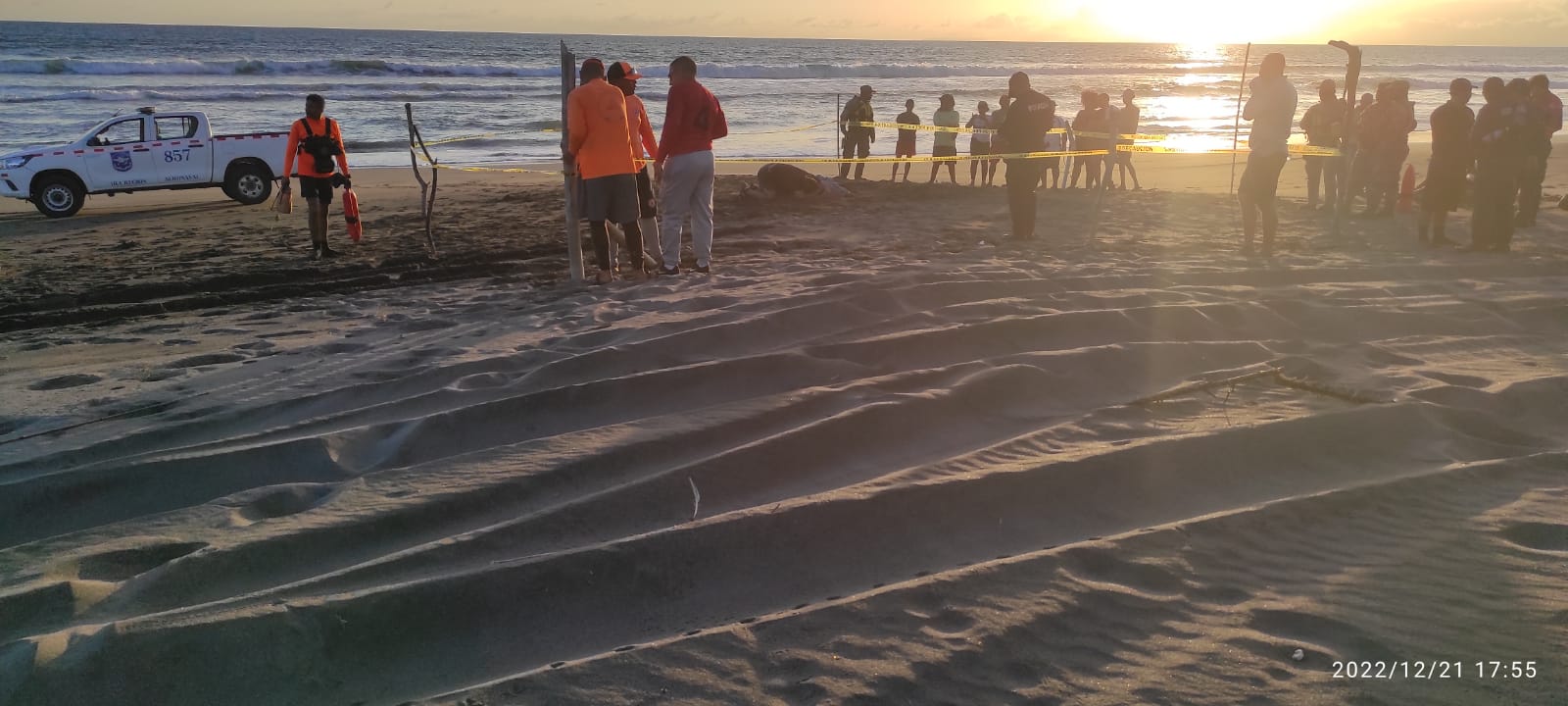 Menor se ahogó en las aguas de playa La Barqueta