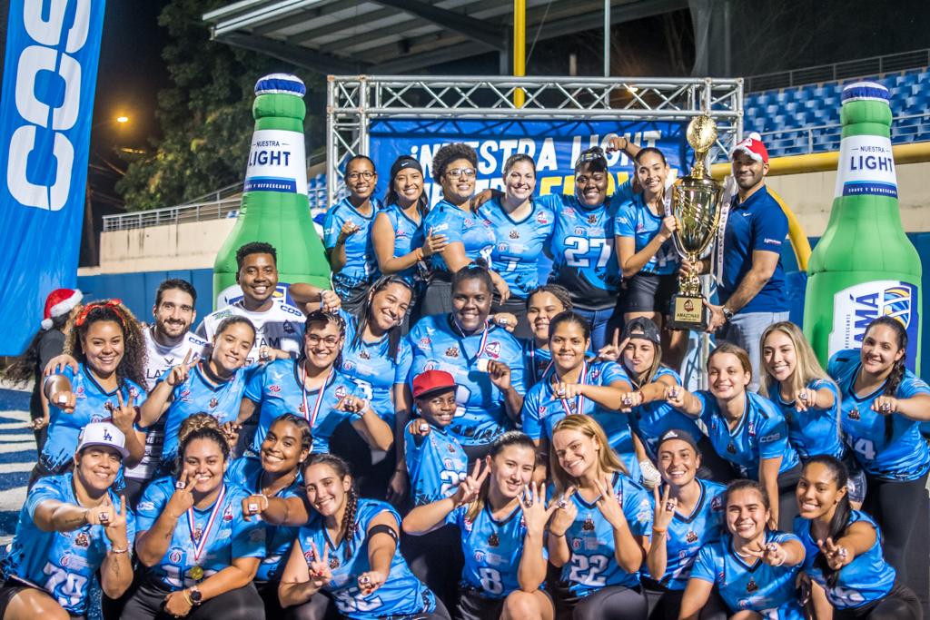 Equipos campeones de la PTYFLAG:  Amazonas y TuneSquad