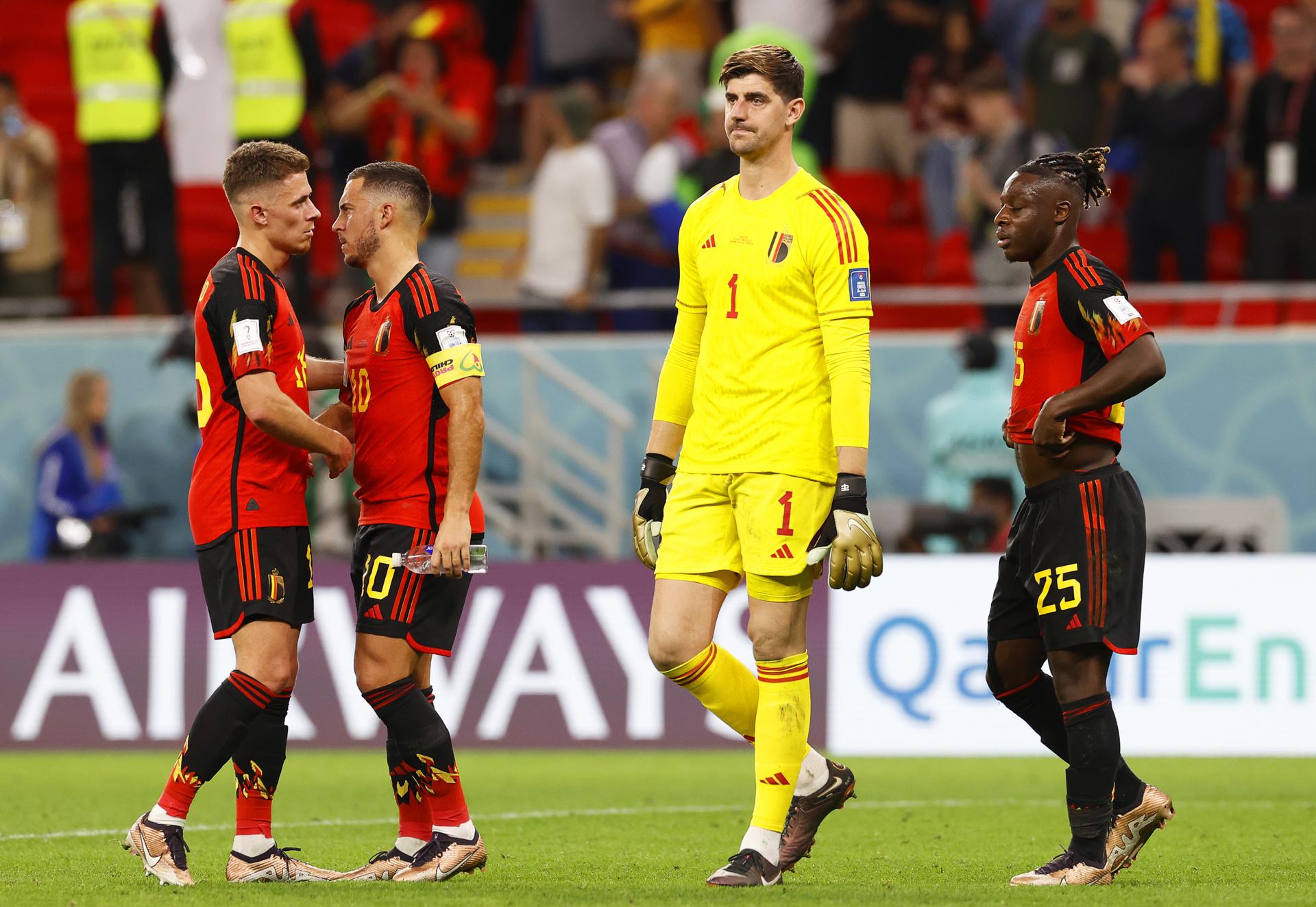 El final de la generación de oro del fútbol belga