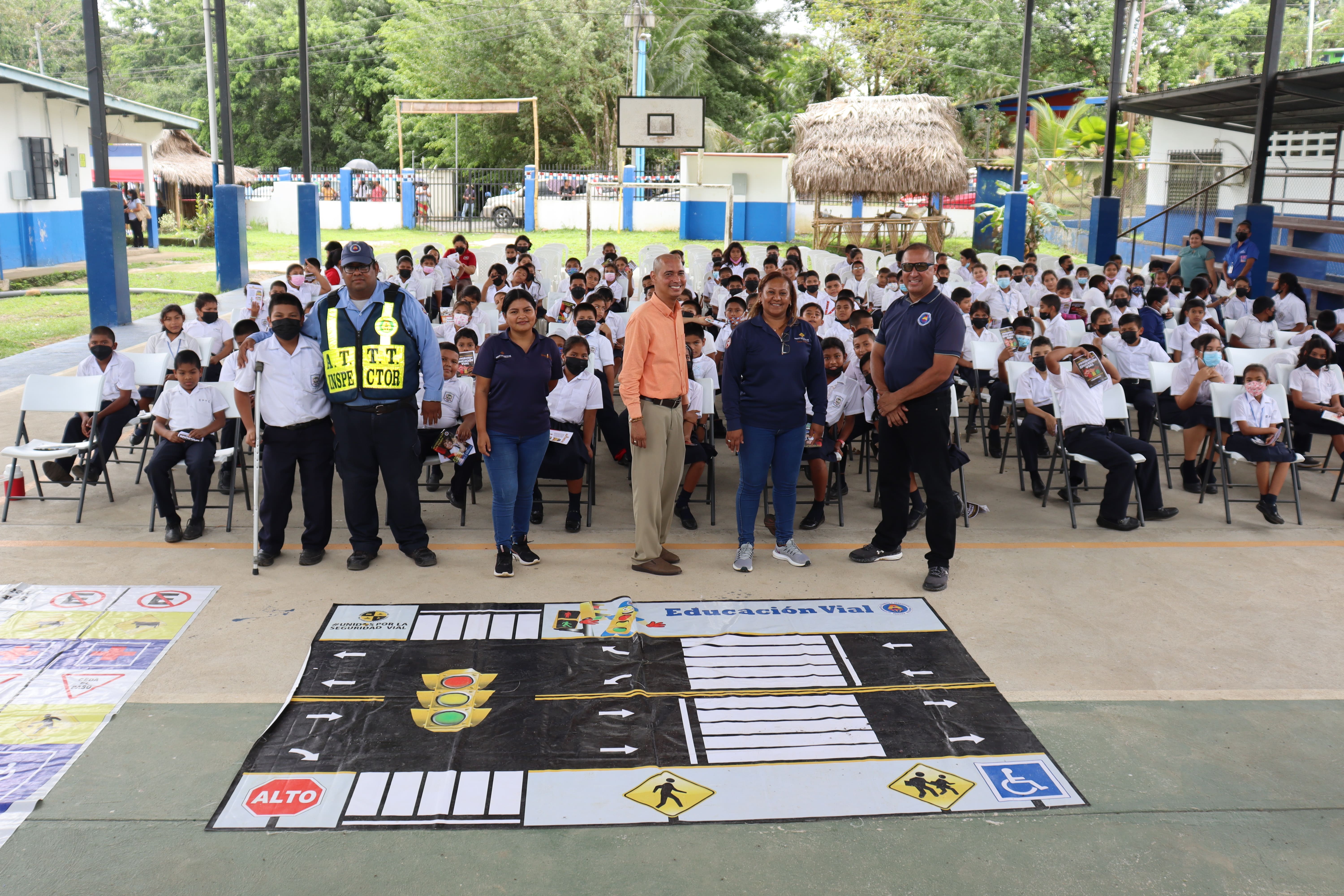 Cobre Panamá desarrolla proyectos de educación vial en colegios de Colón y Coclé