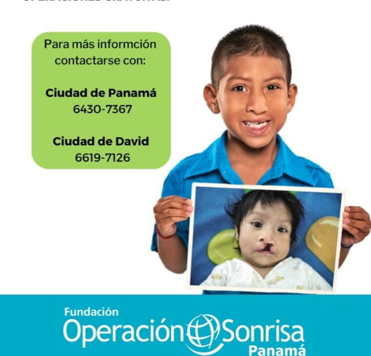 Operación Sonrisa anuncia jornada de evaluación para personas con labio o paladar hendido
