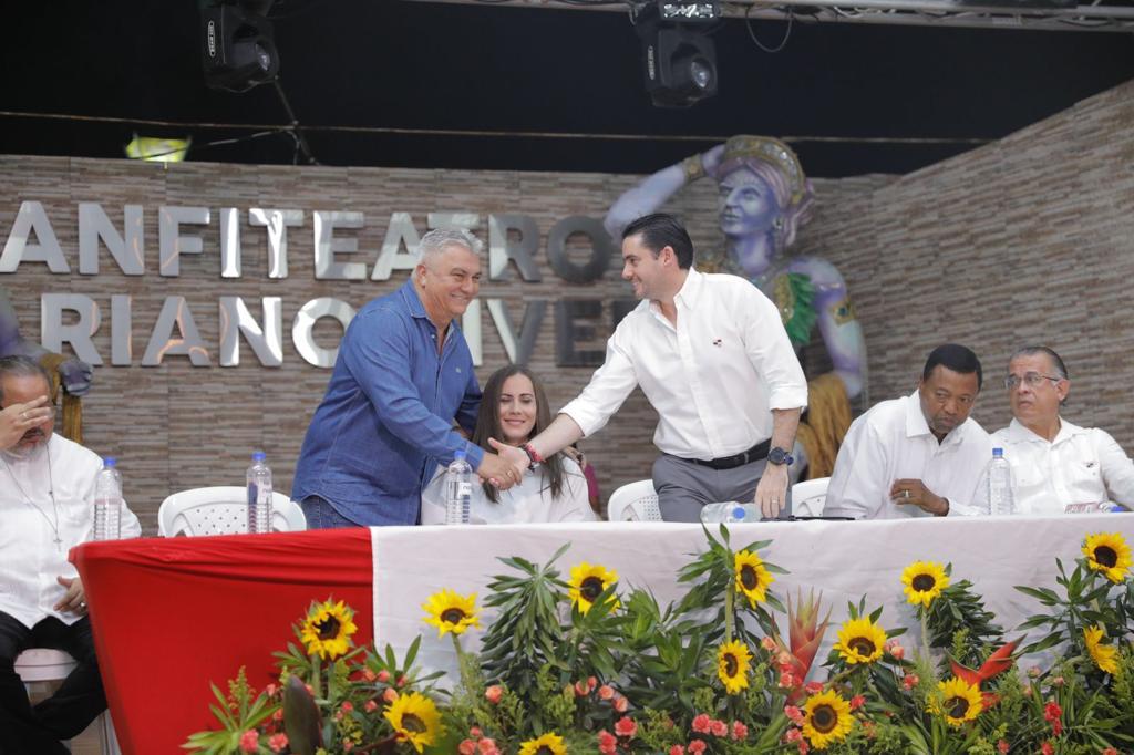 Vicepresidente de la República, José Gabriel Carrizo Jaén, inauguró la Feria de La Chorrera