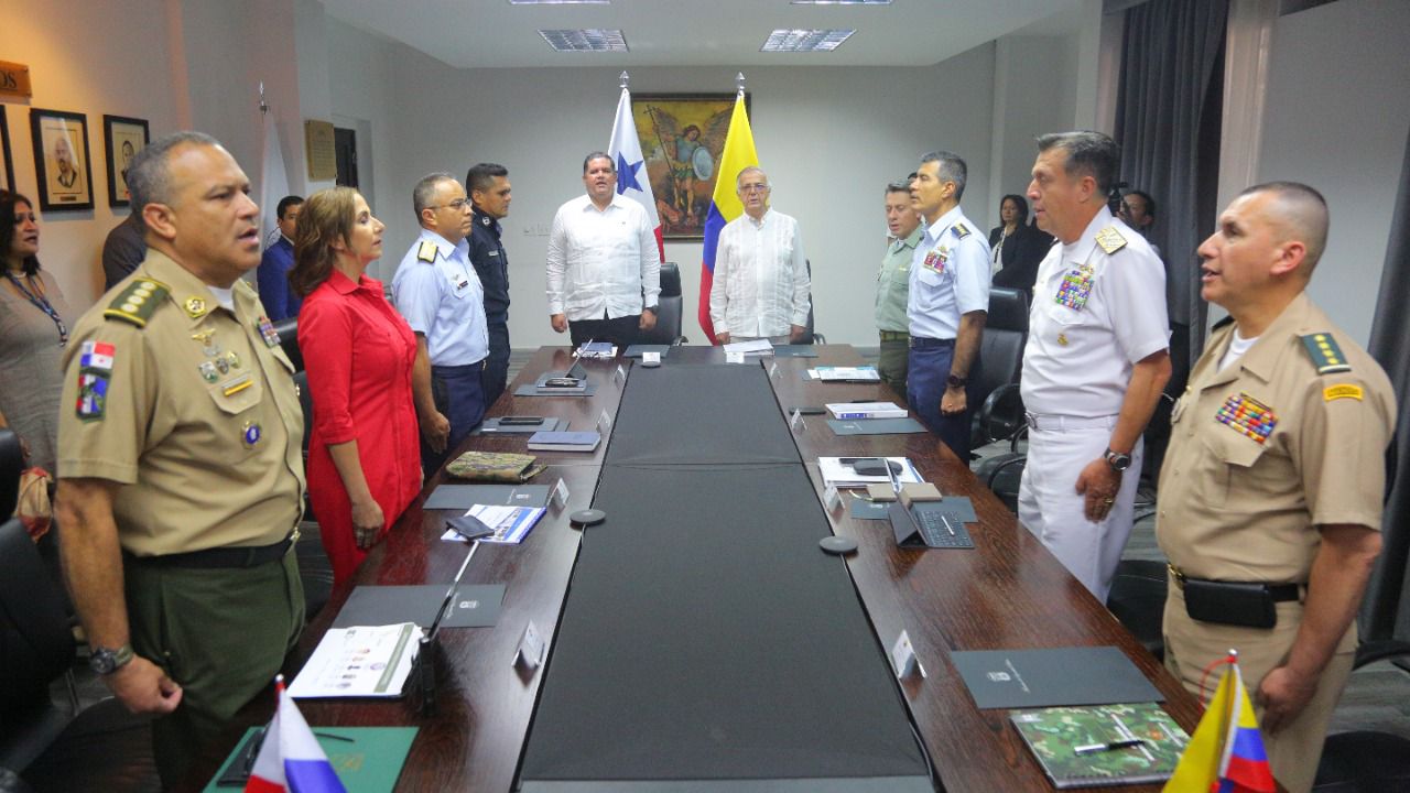 Tercer encuentro sobre seguridad reúne a ministros de Panamá y Colombia