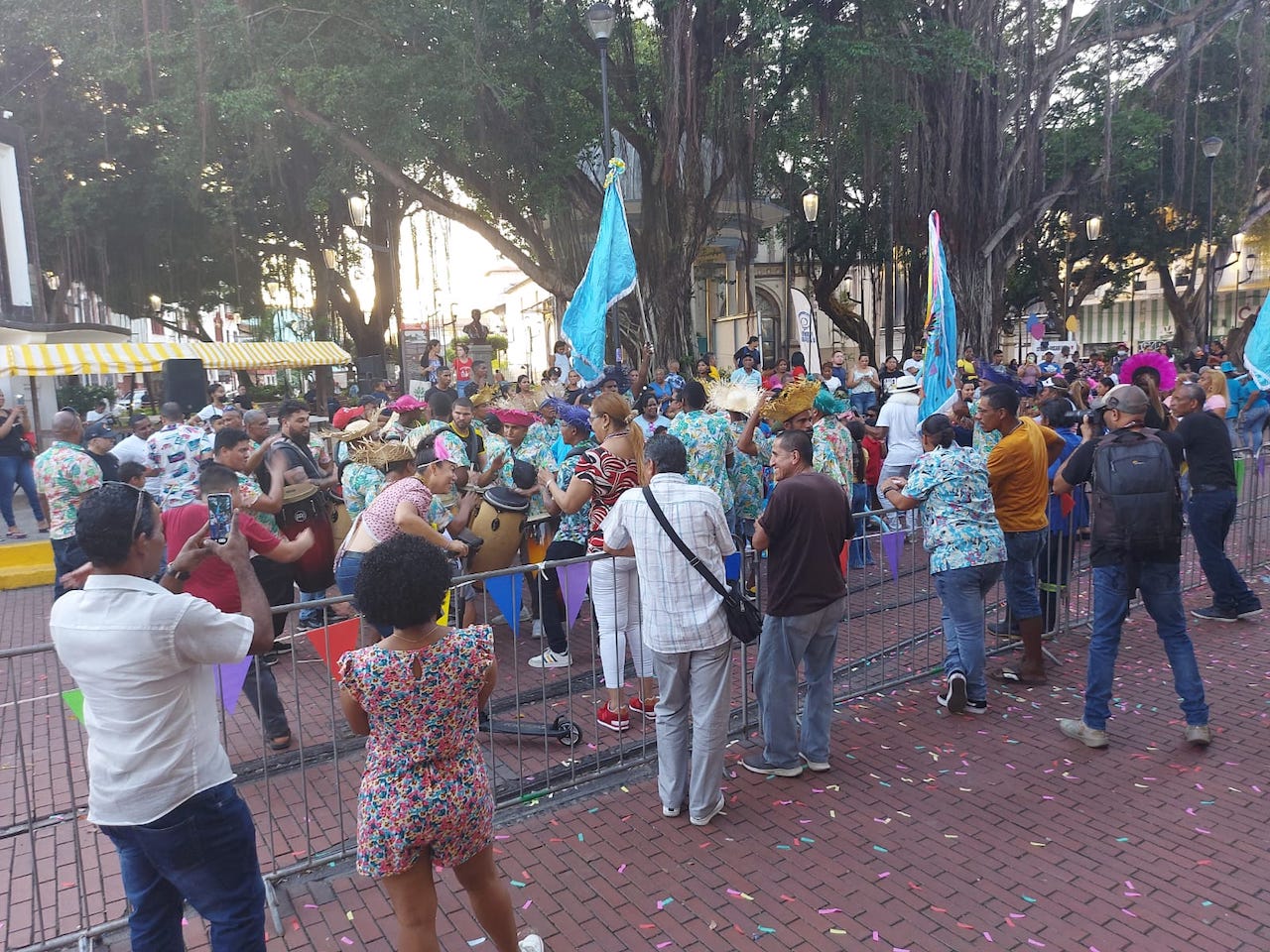 Arrancó el carnaval 2023 en Santa Ana, ciudad de Panamá