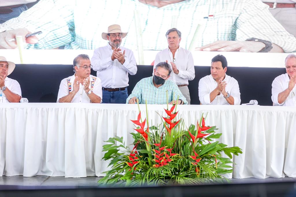 Presidente Cortizo sancionó Ley de Política Agroalimentaria de Estado