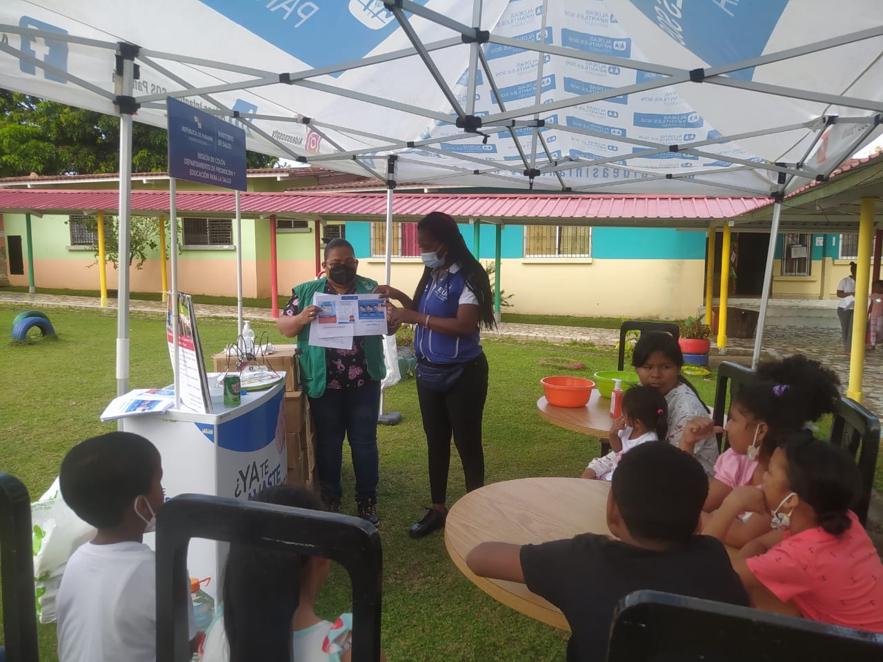 MINSA realizó gira de salud en Aldeas Infantiles SOS de Cristóbal, Colón
