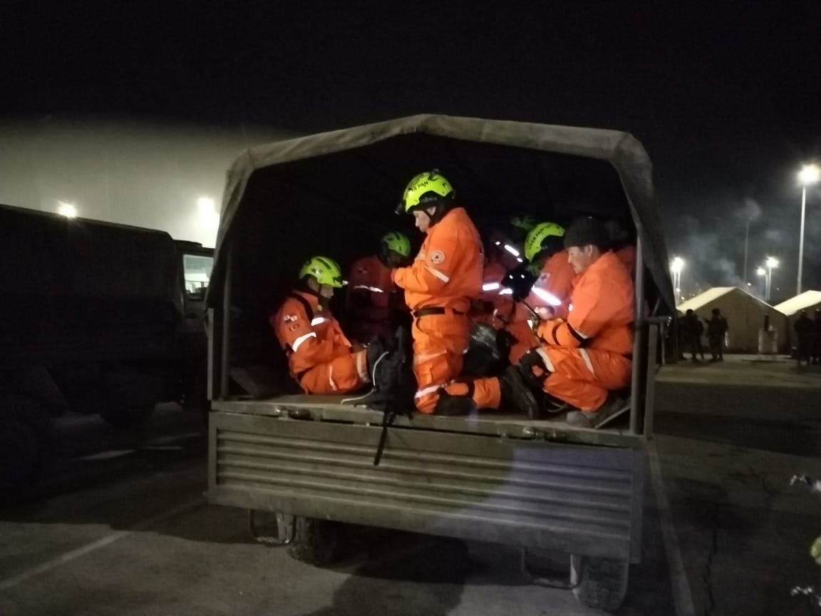 Tras nuevo sismo en Turquía, rescatistas panameños se encuentran bien