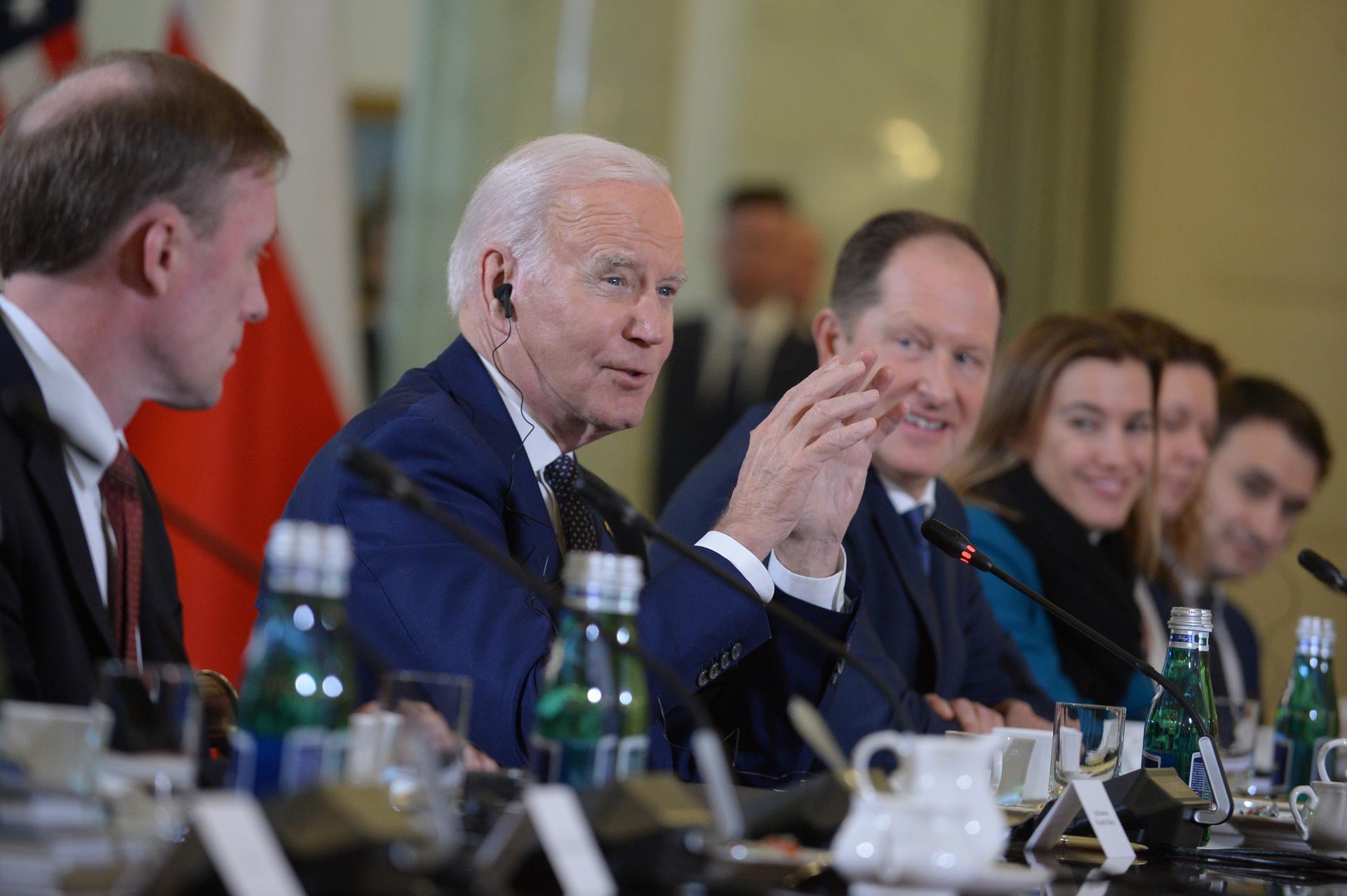 Biden prometió que Rusia no ganará en Ucrania y alabó la resistencia de Kiev