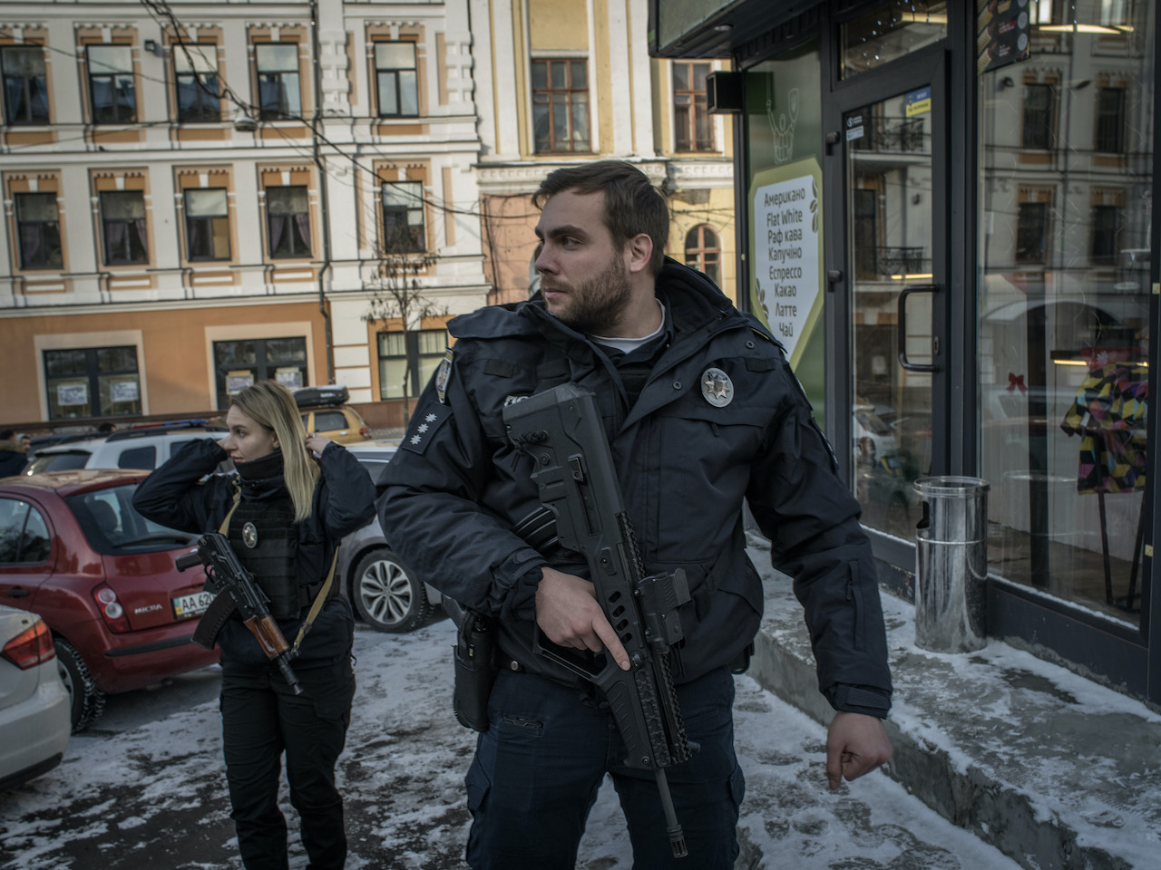 La policía ucraniana