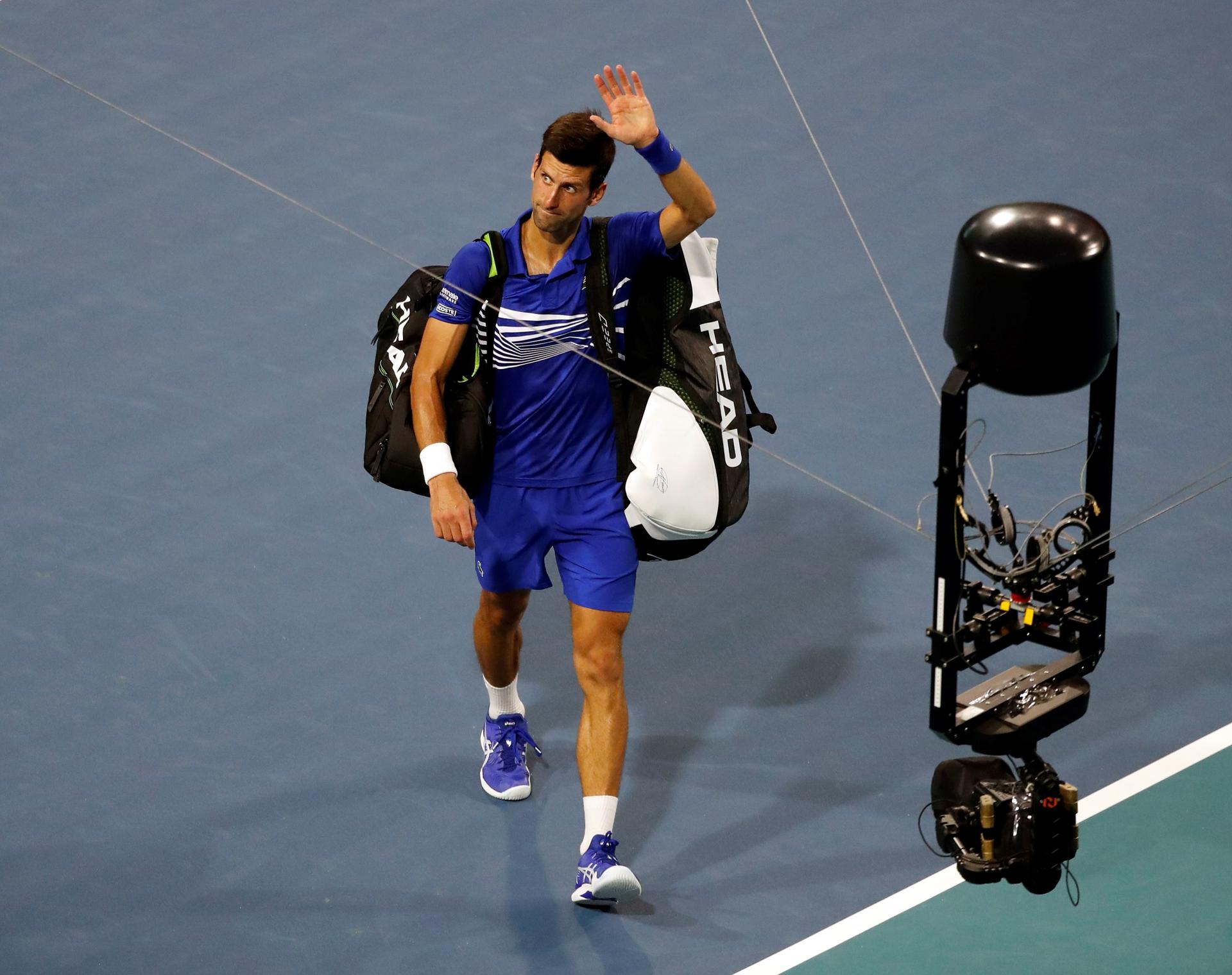 Djokovic se perderá el Masters 1.000 de Miami, dice el director del torneo