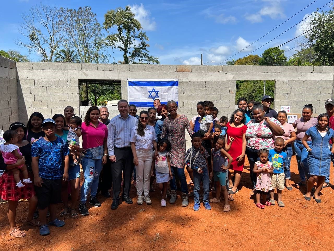 Sector Río Gatún, Colón, recibió ayuda social de la embajada de Israel y comunidad judía