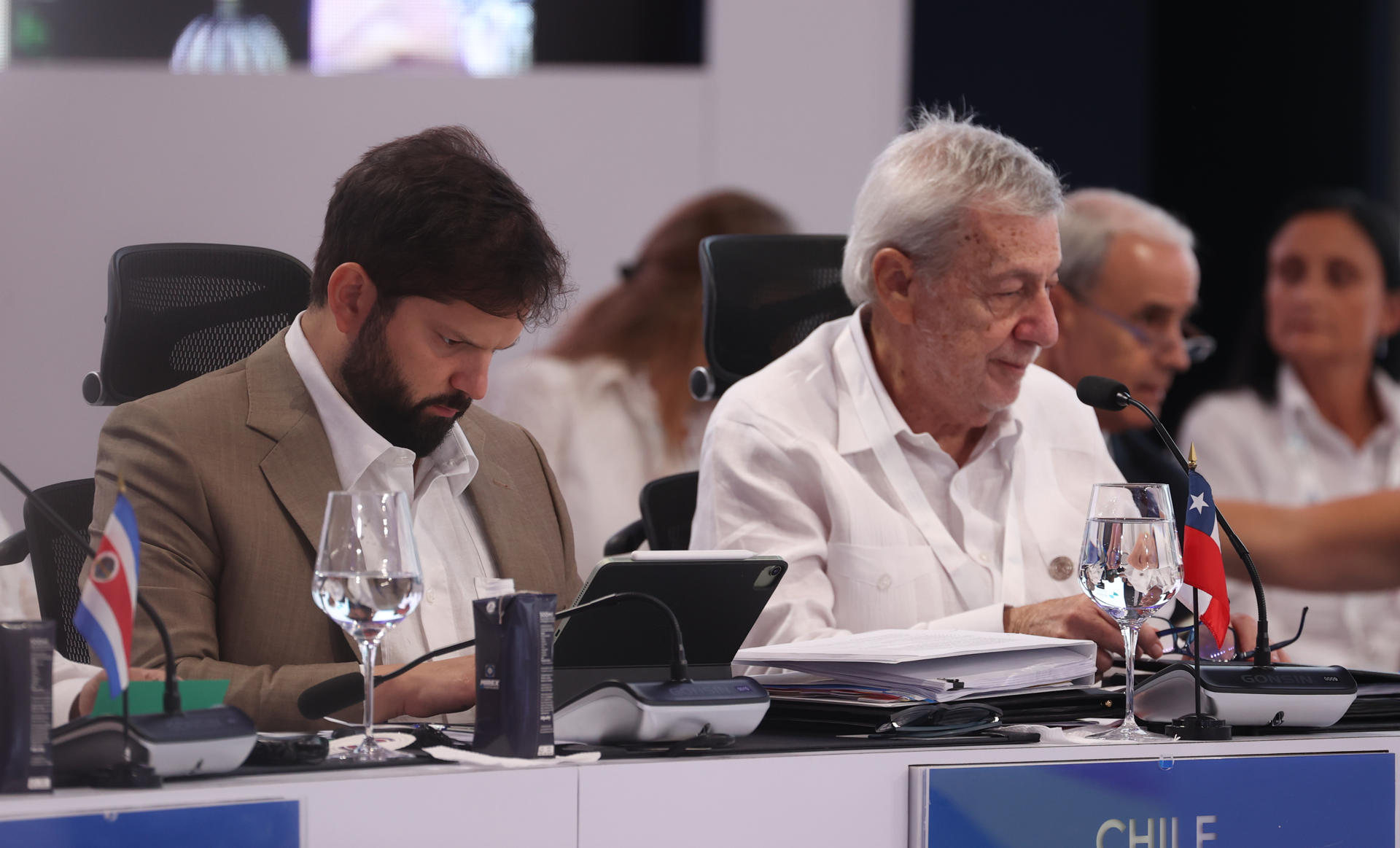 Boric denunció en Cumbre Iberoamericana "la dictadura" de Ortega en Nicaragua