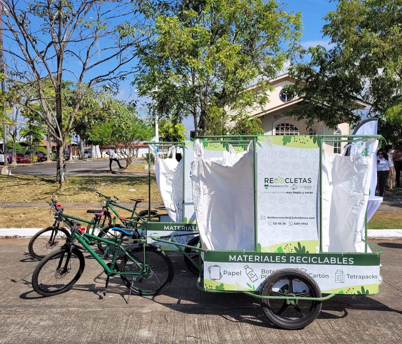 Proyecto “Recicletas”: Iniciativa de Marea Verde y la Junta Comunal de Don Bosco