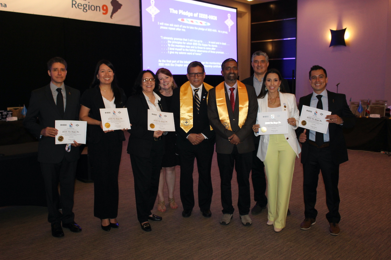 Sociedad de Honor de IEEE reconoce la trayectoria profesional de seis panameños