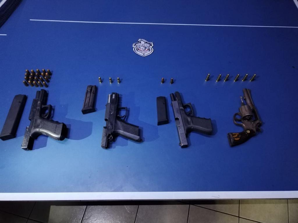 Encuentran 5 armas de fuego en El Chorrillo