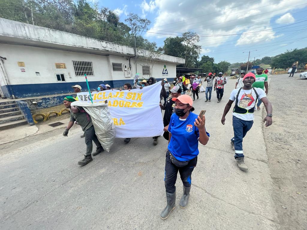 Recicladores de Cerro Patacón denuncian represión policial e incumplimiento de acuerdos