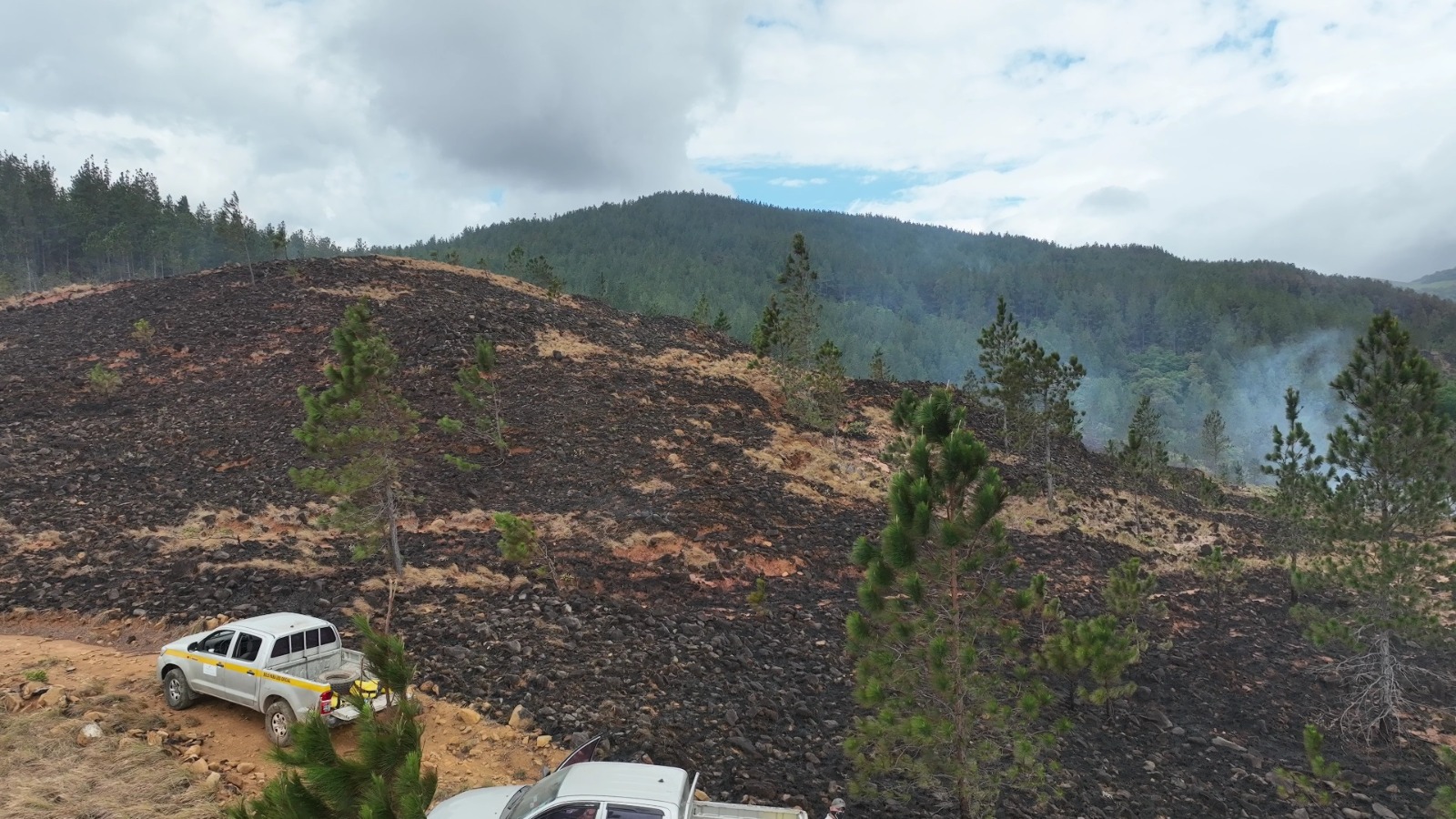 Incendios forestales afectan 800 hectáreas de reserva en Veraguas