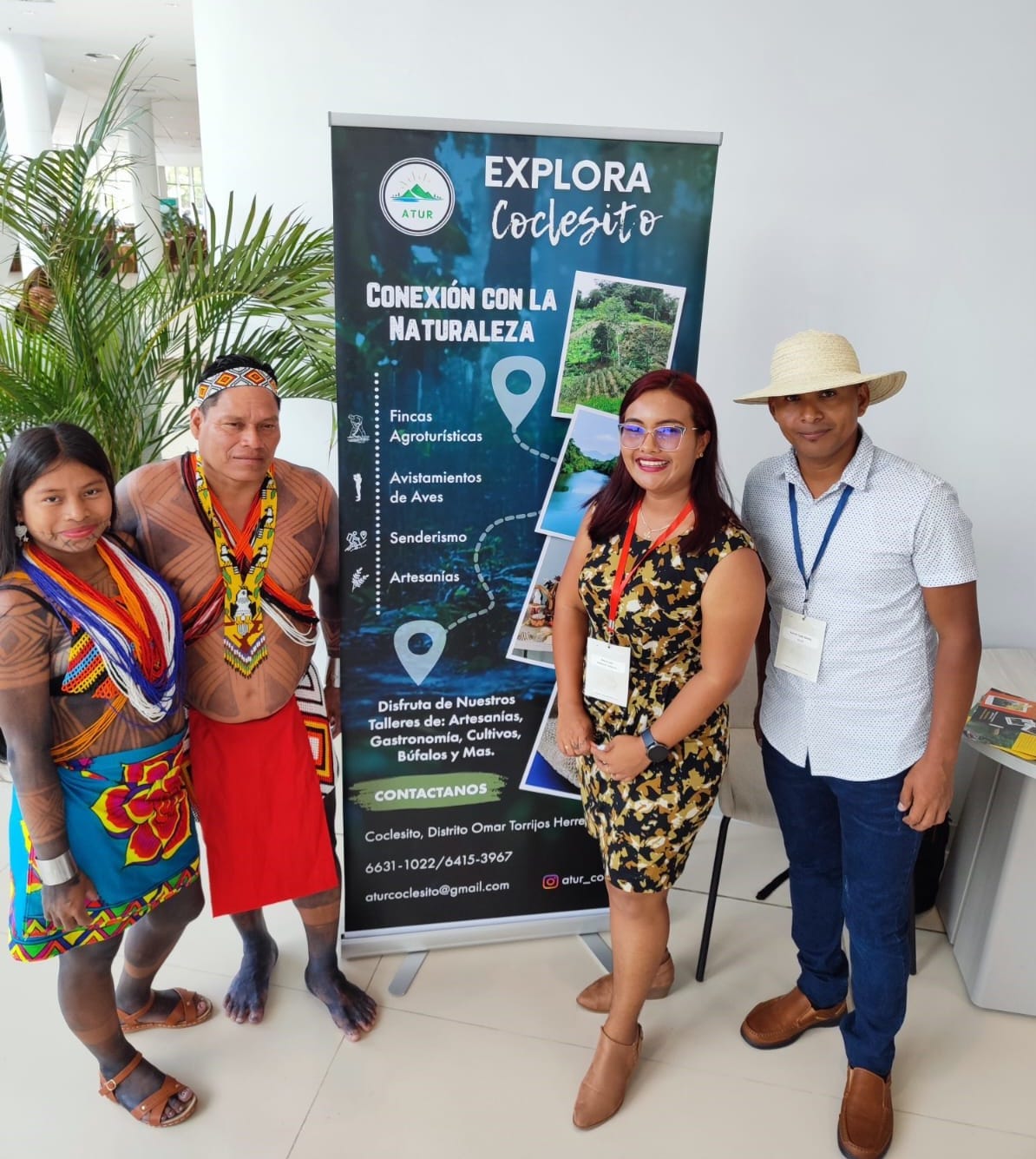 Con el apoyo de Cobre Panamá, ATUR promueve el turismo comunitario y sostenible en Coclesito