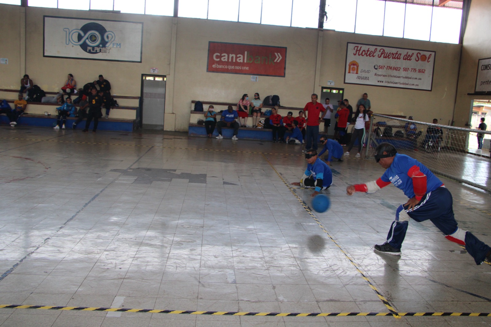 Universidad de Panamá impulsa competencias de Goalball para personas con discapacidad visual