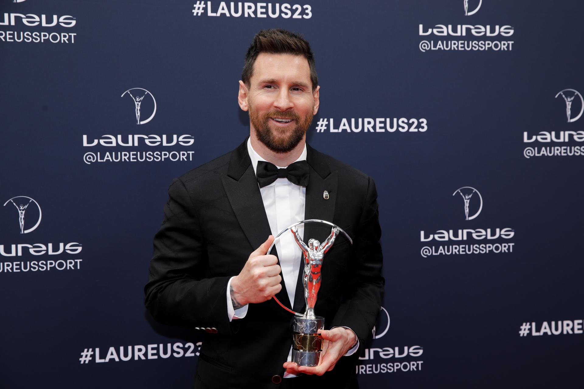 Messi ganó el Premio Laureus a mejor deportista masculino de 2022