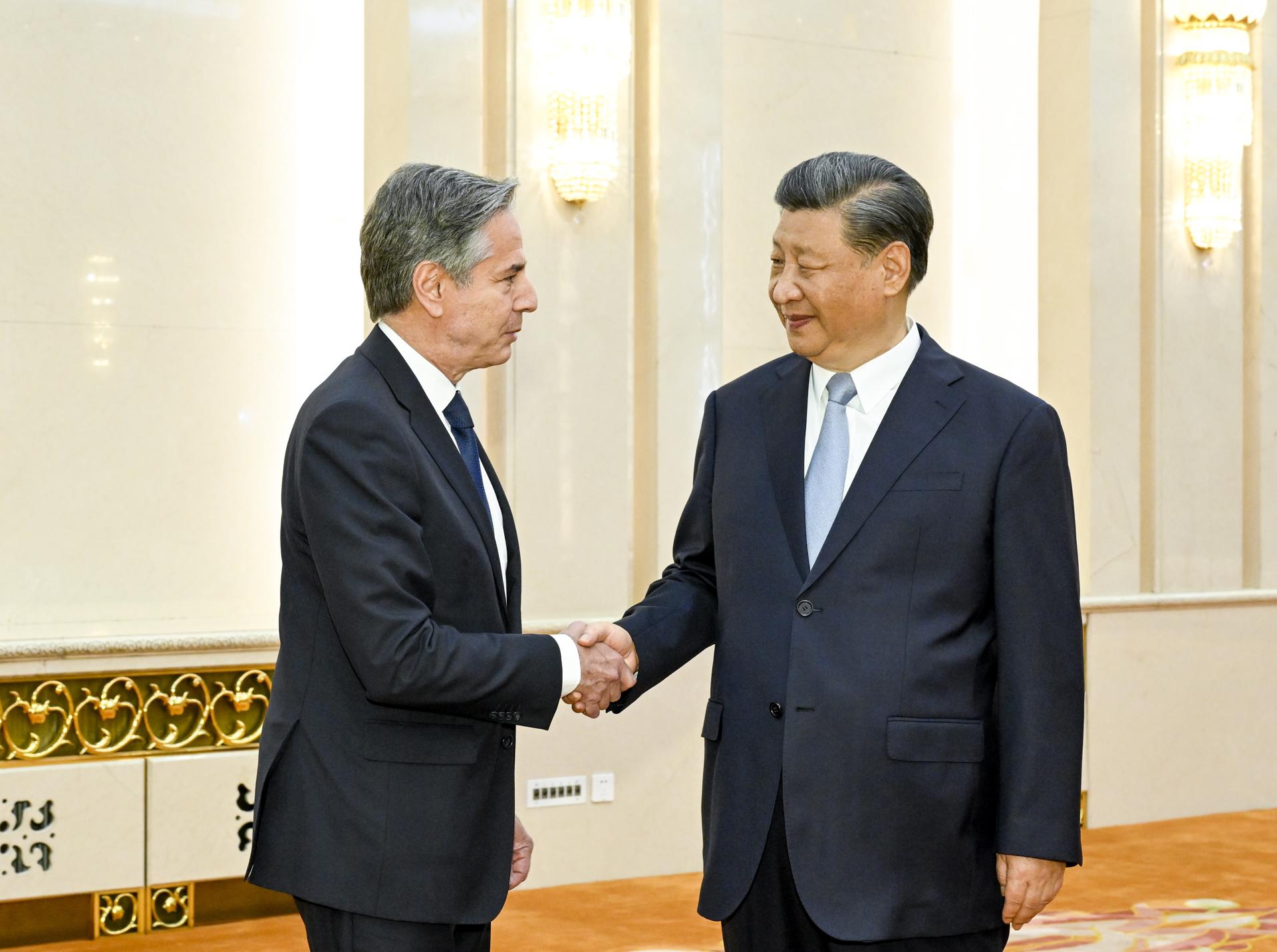Xi a Blinken: “Las relaciones entre estados deben estar basadas en el respeto mutuo"