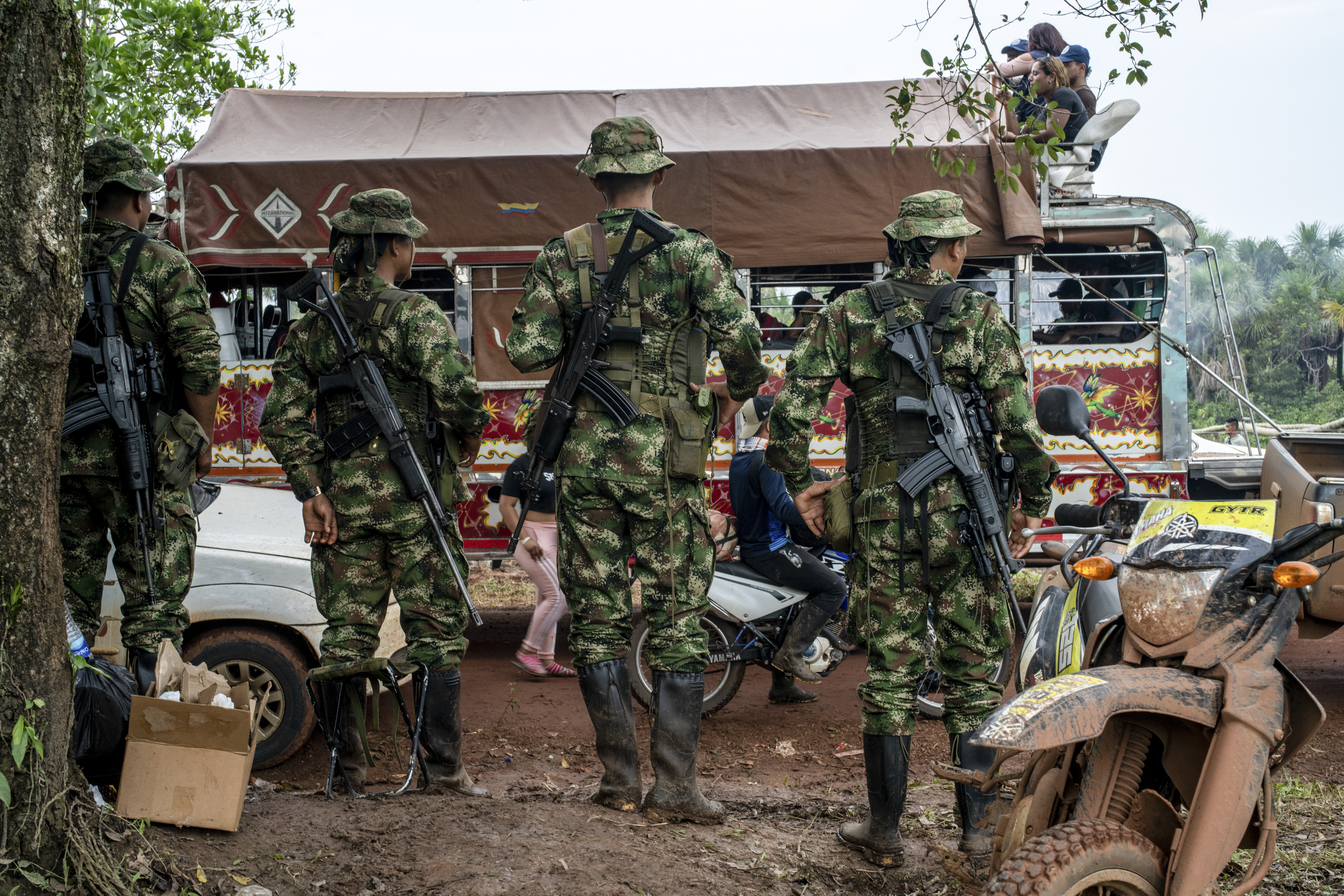 Los niños rescatados en la selva colombiana habían estado huyendo de los grupos armados