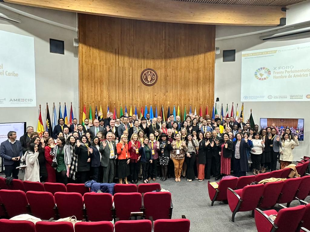 Parlatino resalta alianza parlamentaria iberoameriana contra inseguridad alimentaria 