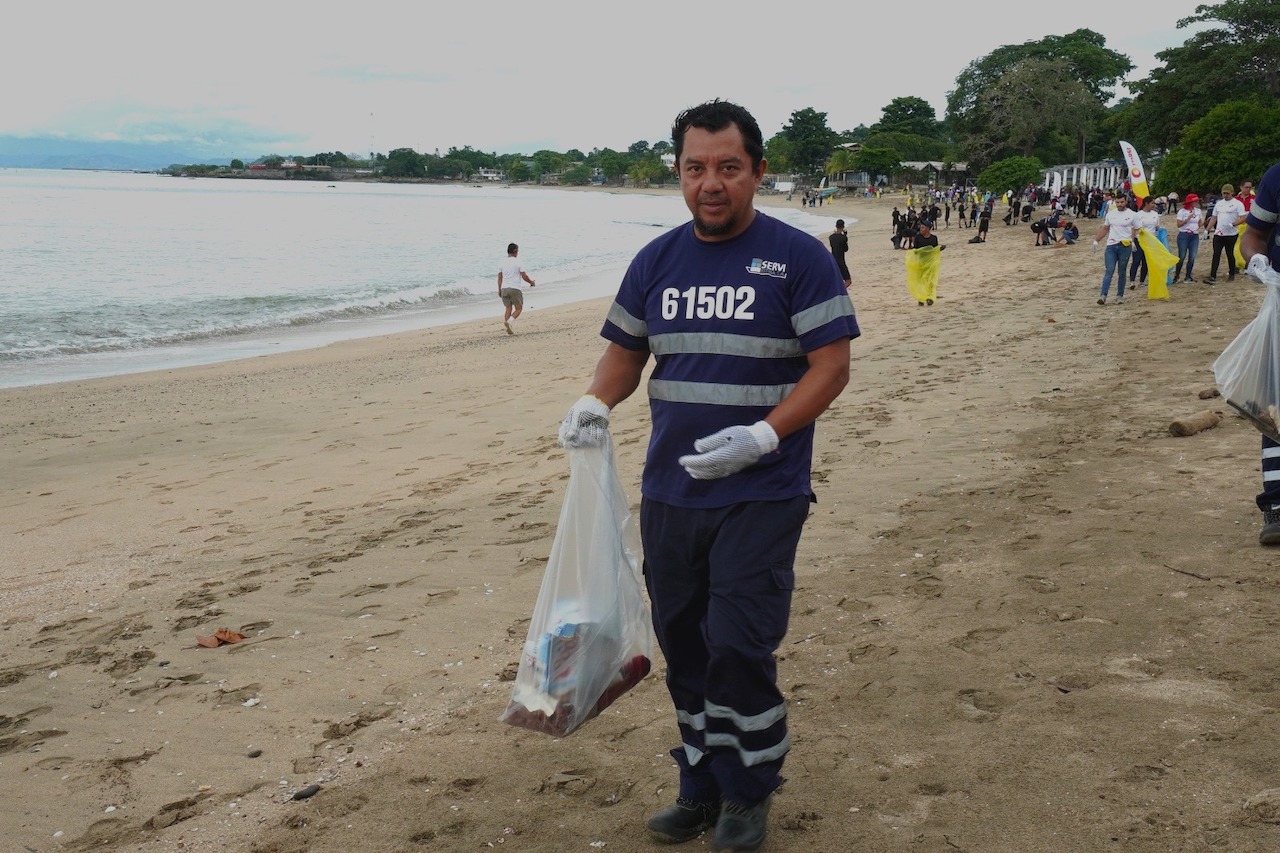 Jornada limpieza de playa Veracruz