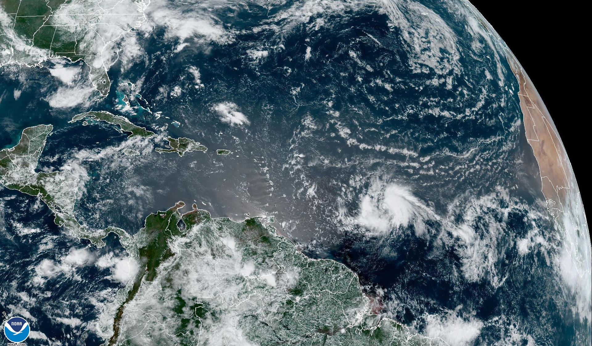 La tormenta tropical Bret se fortalece en camino al Caribe