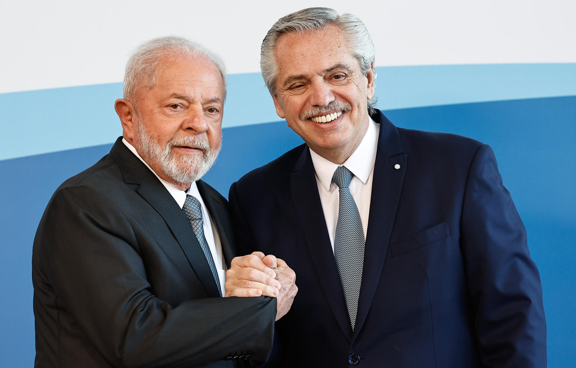 Lula asumió la presidencia del Mercosur de manos de Alberto Fernández