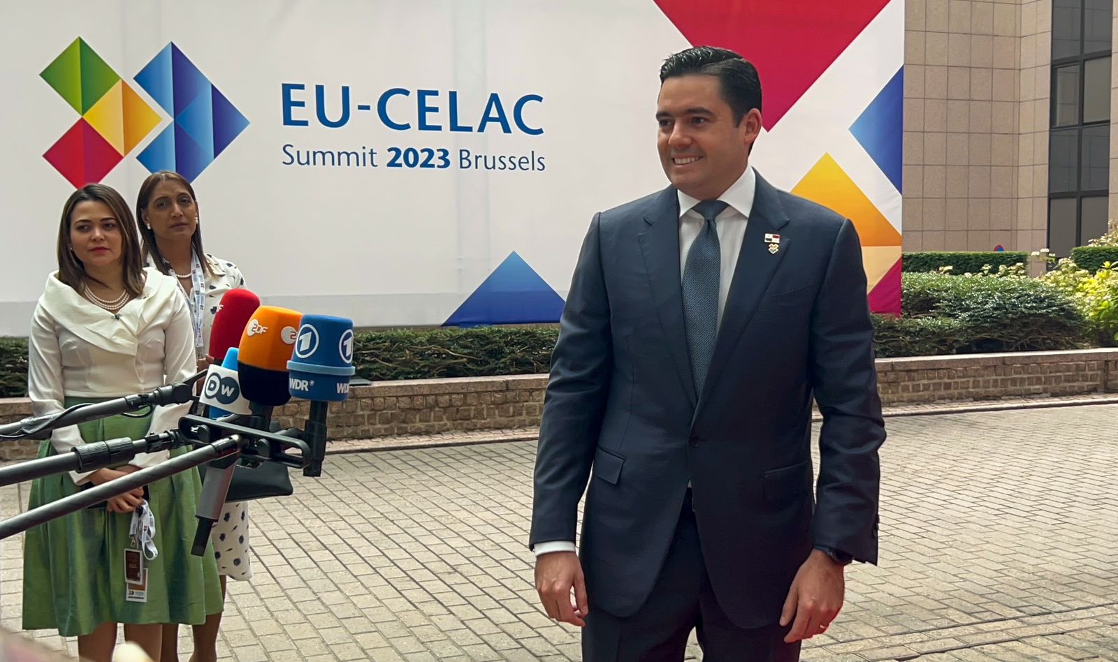 Vicepresidente Carrizo en Bruselas resaltó avances de Panamá en materia antilavado de dinero