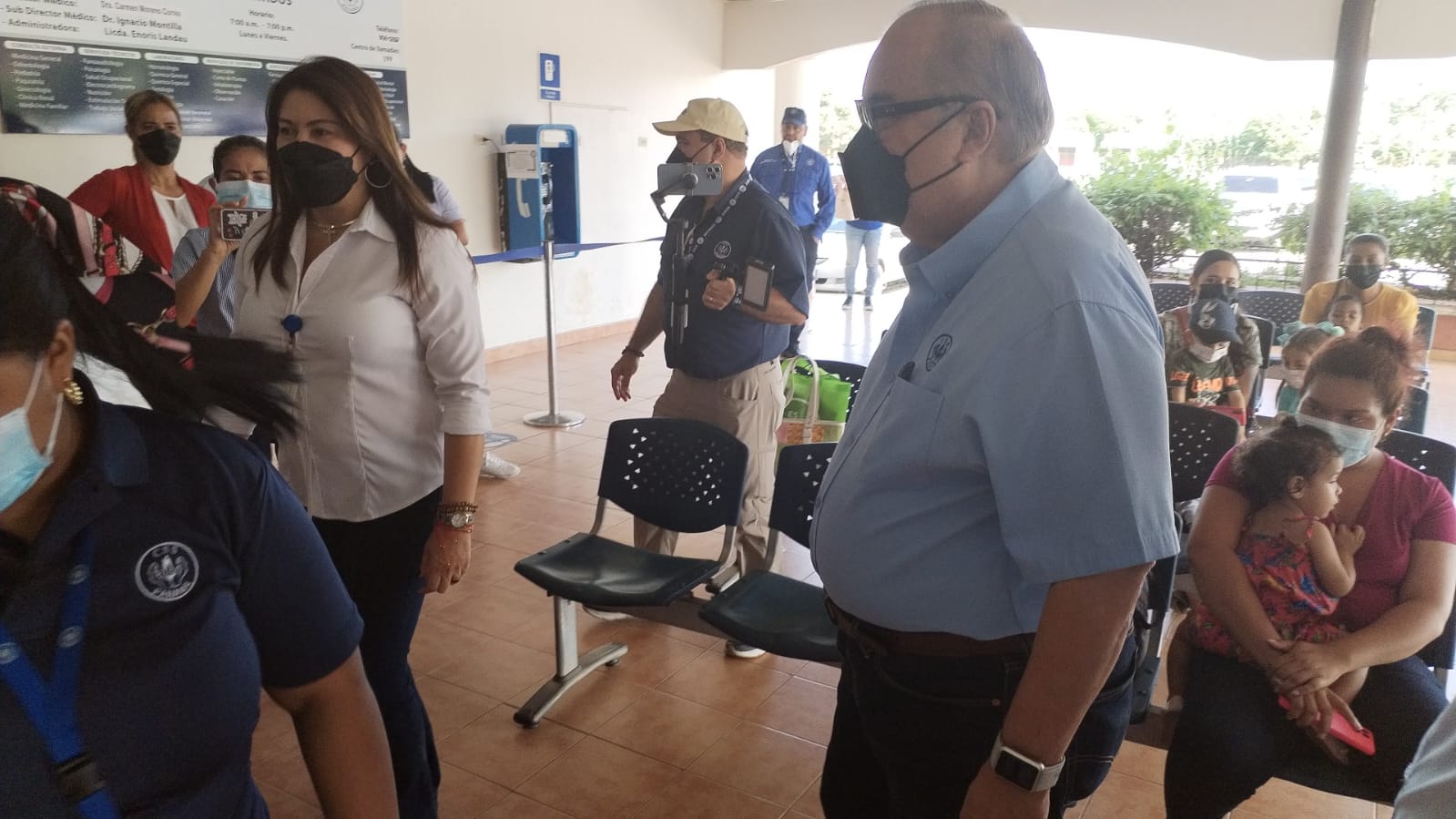 Dr. Lau Cortés inspecciona instalaciones y proyectos en Coclé