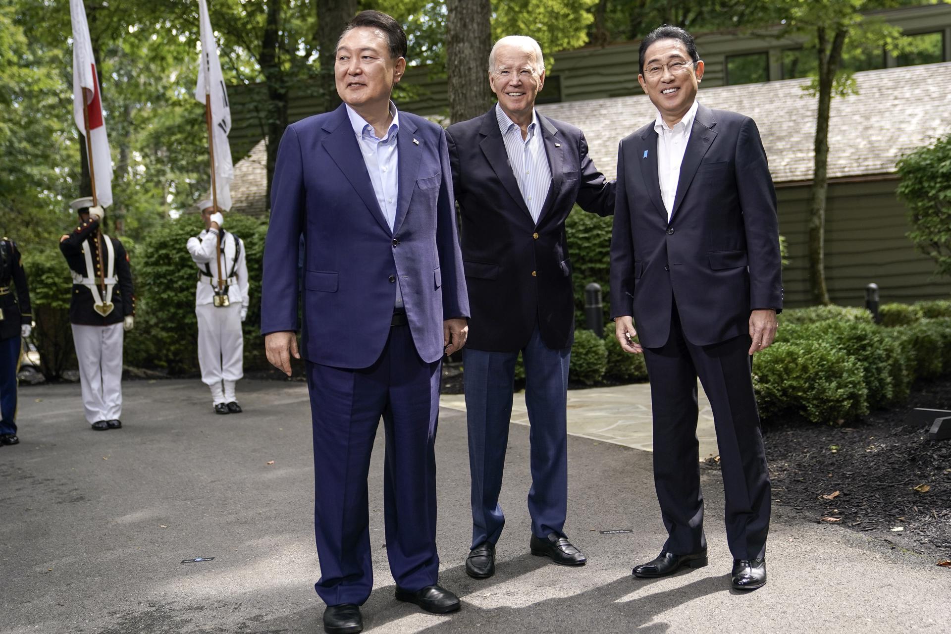 Biden a Japón y Corea del Sur: "El mundo está más seguro cuando nos unimos"