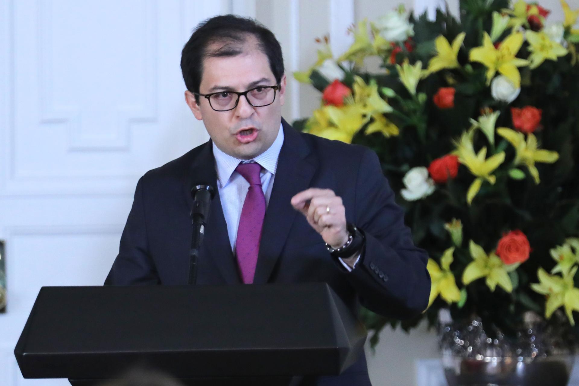La Fiscalía colombiana denunció un supuesto plan de atentado del ELN contra fiscal general