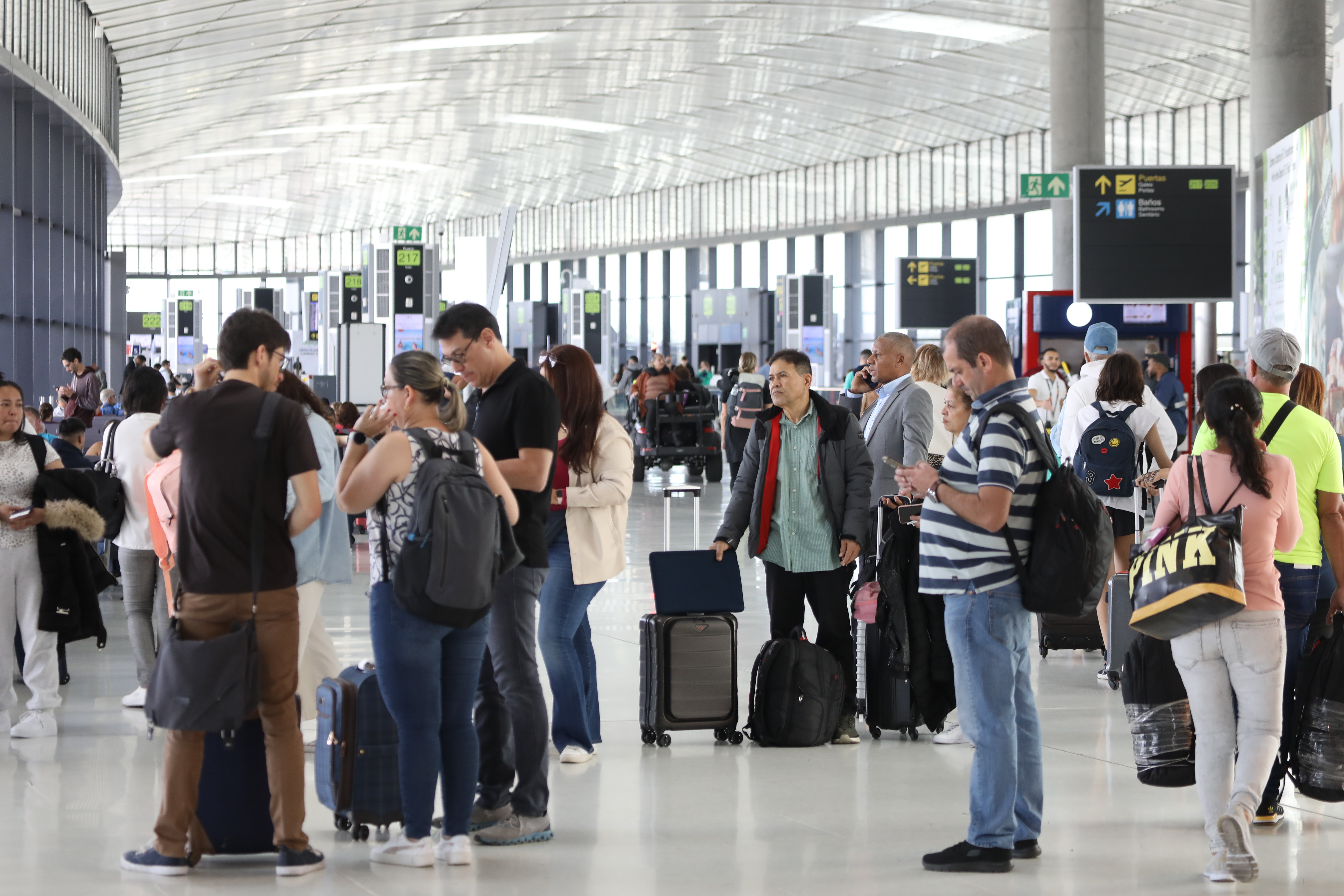 Aeropuerto de Tocumen procesó más de 1.5 millones de pasajeros en julio 2023