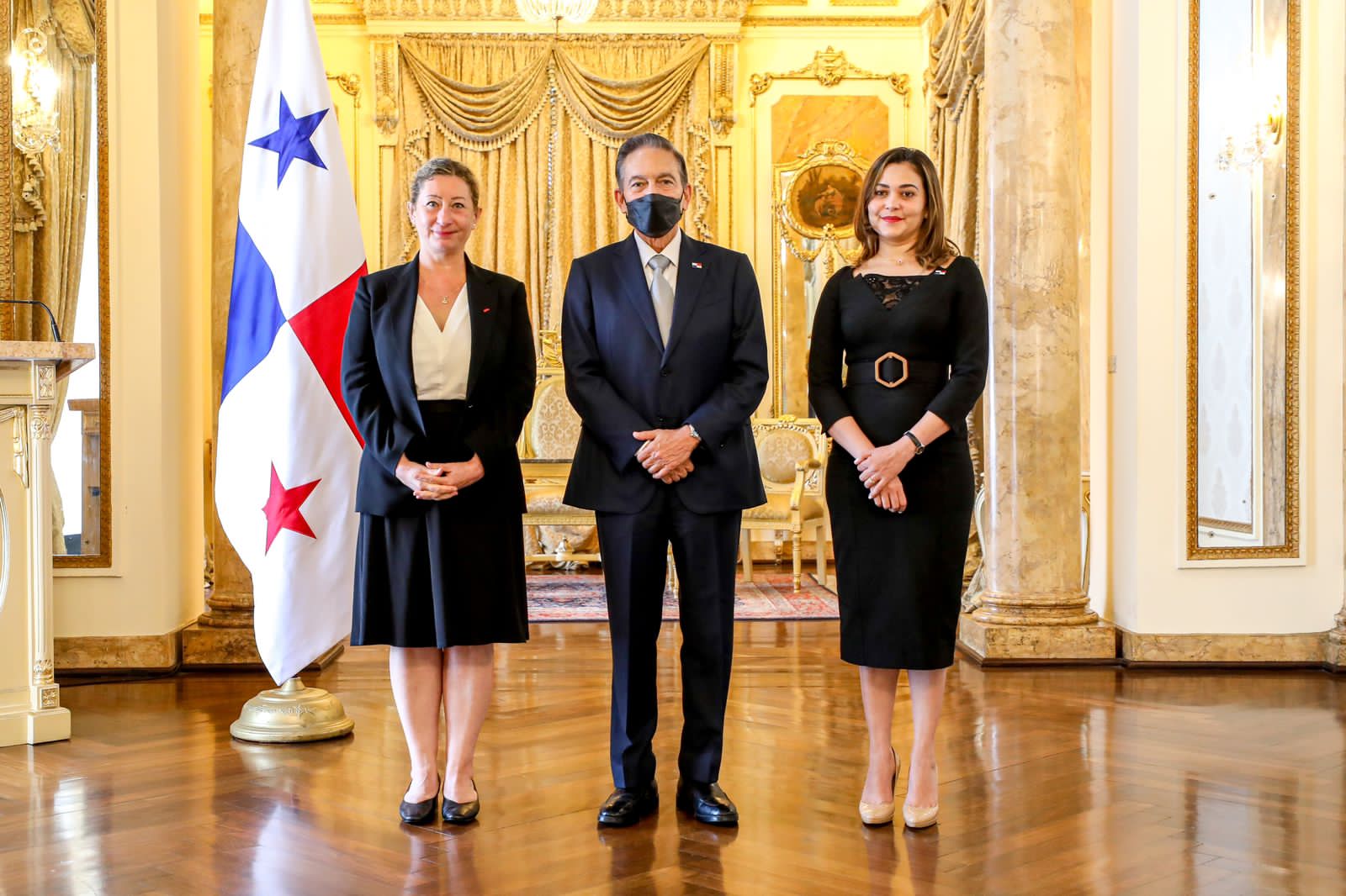 Presidente Cortizo recibió cartas credenciales de nuevos embajadores
