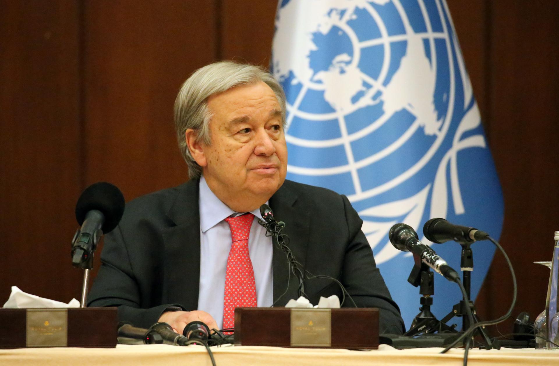 Guterres pide a "países de la región" implicarse en la fuerza que se despliegue en Haití