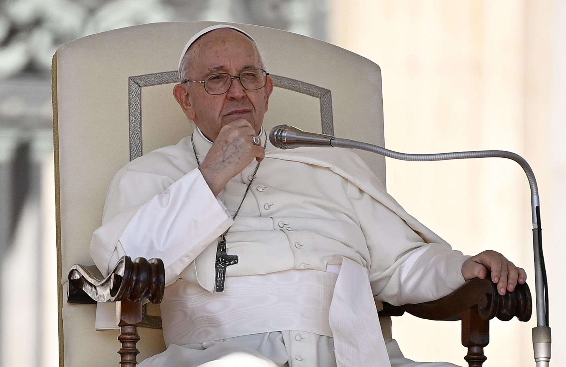 El papa expresa su "profundo" dolor por las víctimas del ciclón en Libia