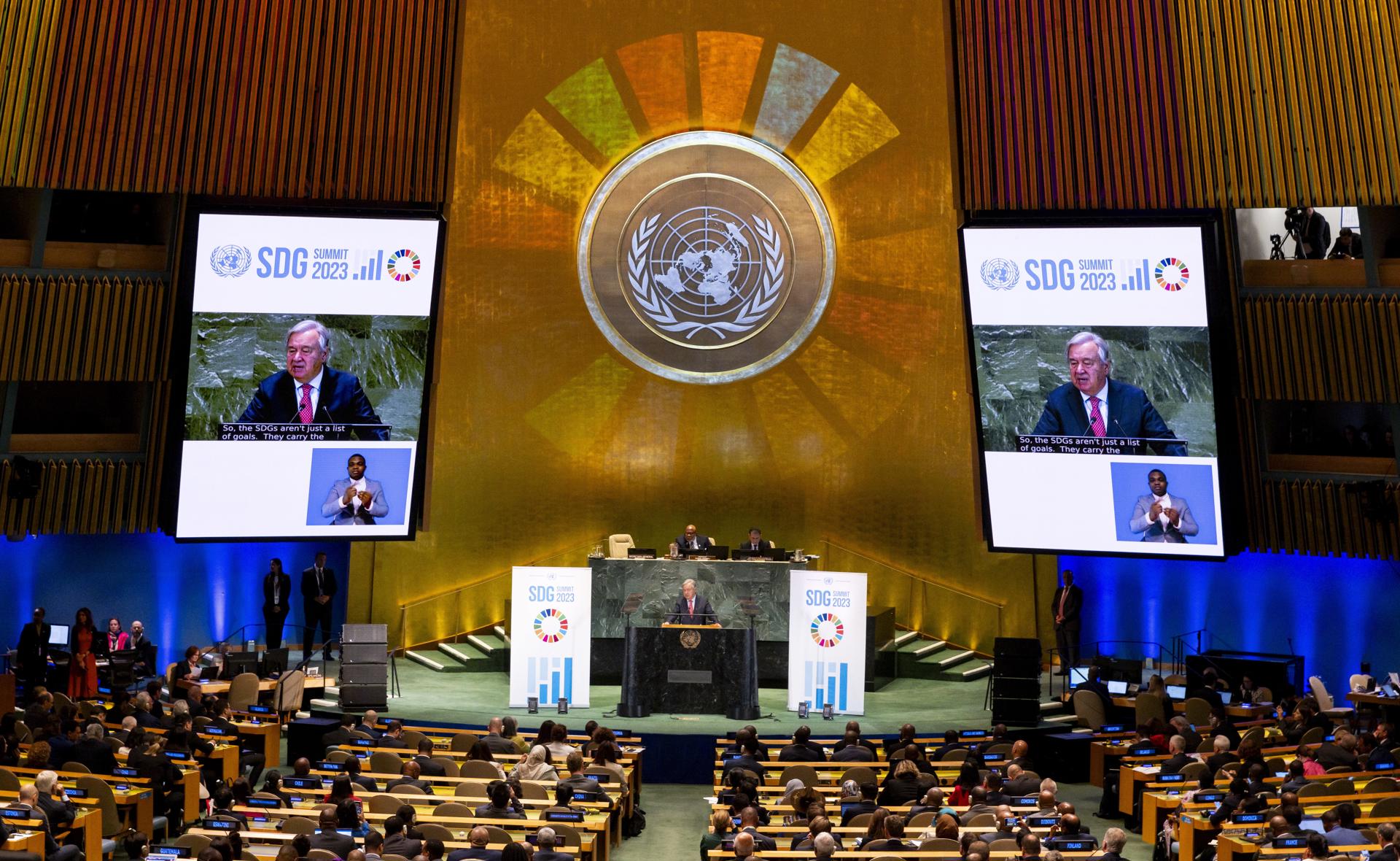 Guterres propone en la ONU nuevas instituciones mundiales basadas en la equidad y la solidaridad