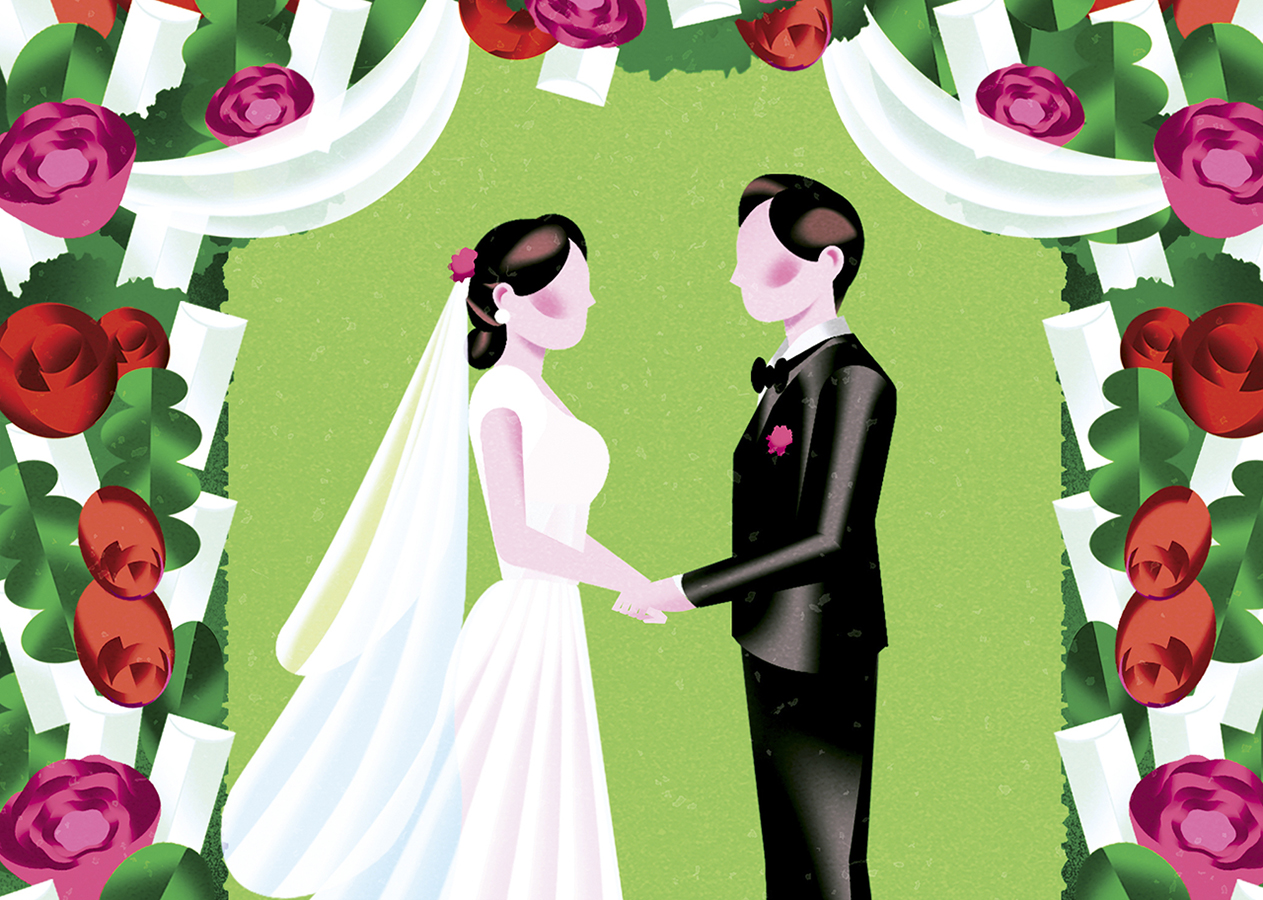 El dinero en efectivo es lo primordial en las bodas asiáticas