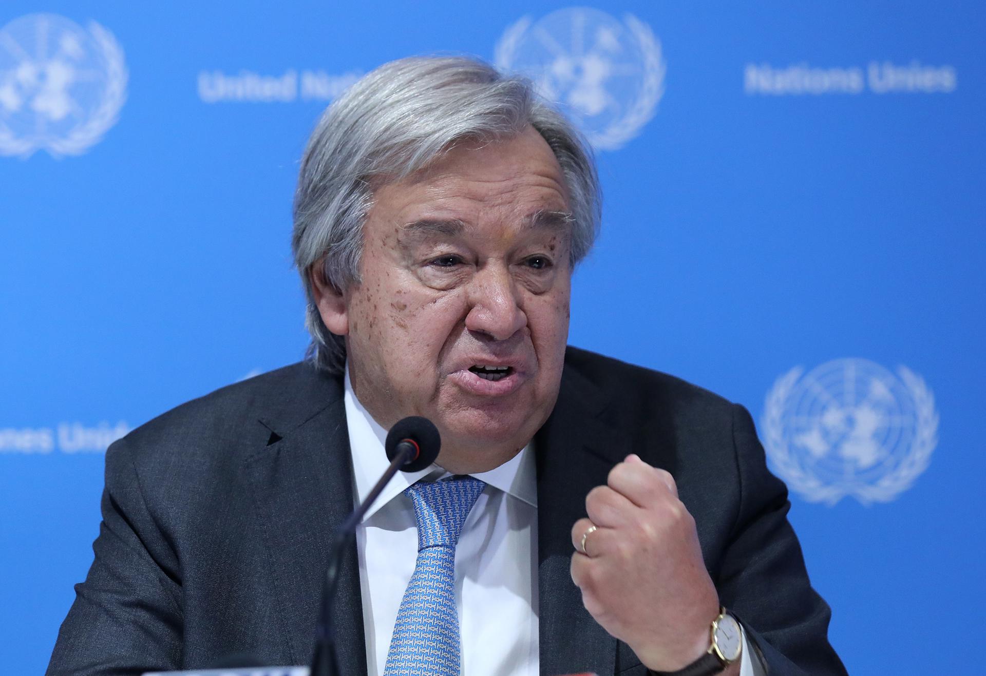 Guterres, pesimista sobre Ucrania, cree que Asamblea General ONU servirá para avanzar en ODS