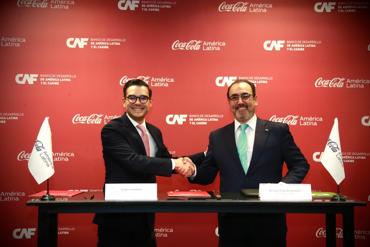 Acuerdo CAF y Coca-Cola América Latina: Impulso al desarrollo sostenible en AL y Caribe