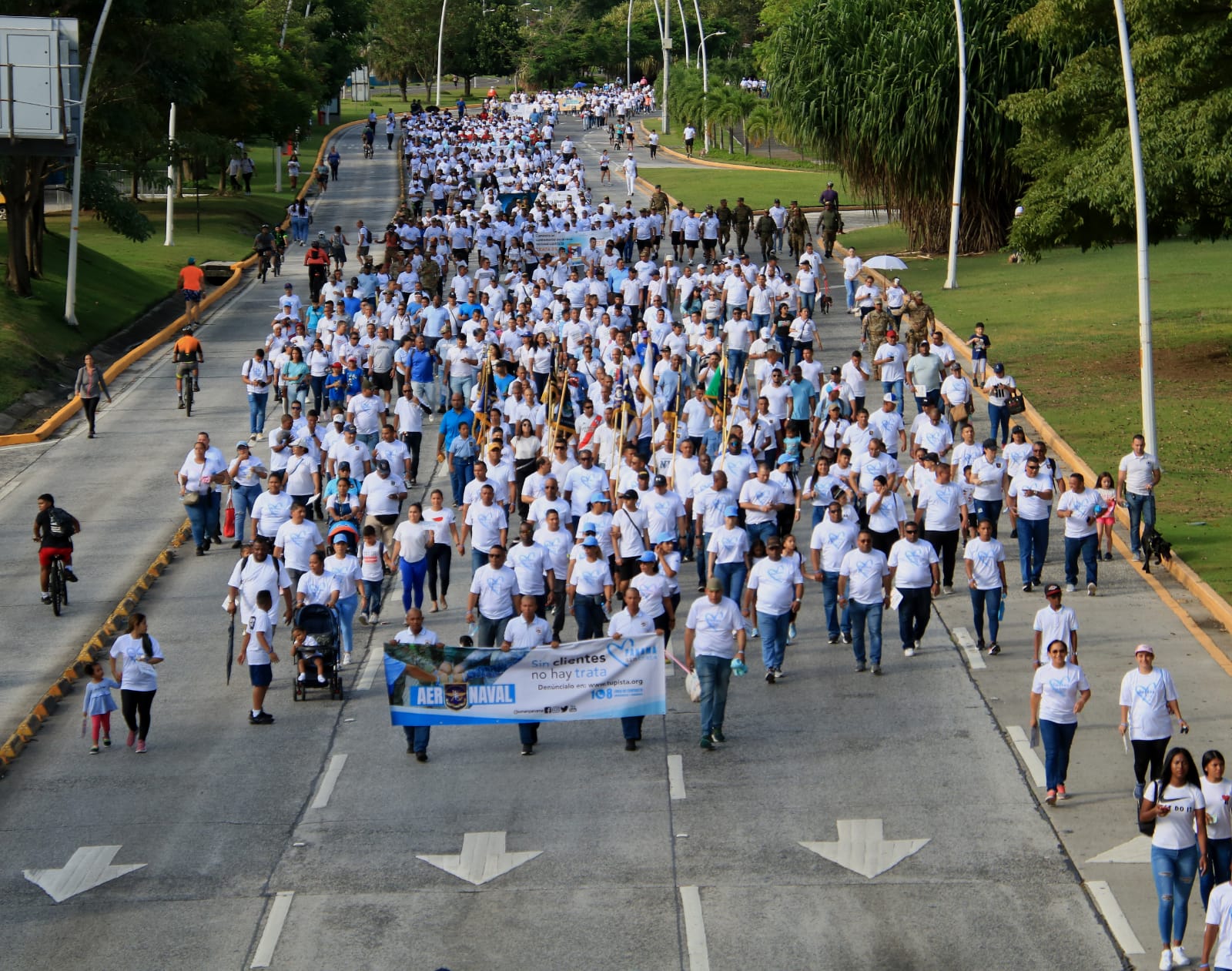 MINSA participó de la caminata en conmemoración al mes contra la trata de personas