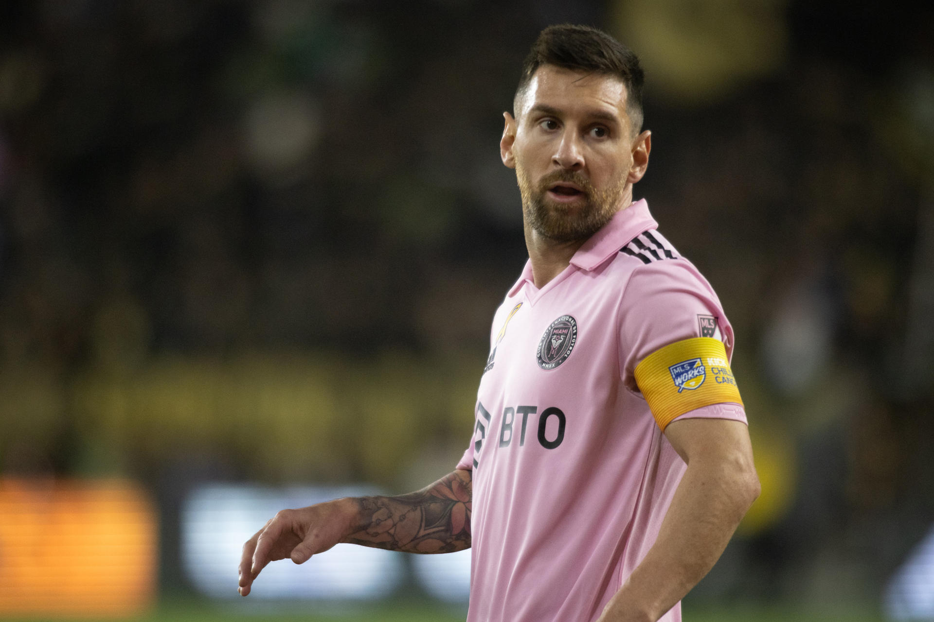 Messi, duda para el sábado contra el New York City por sus problemas musculares