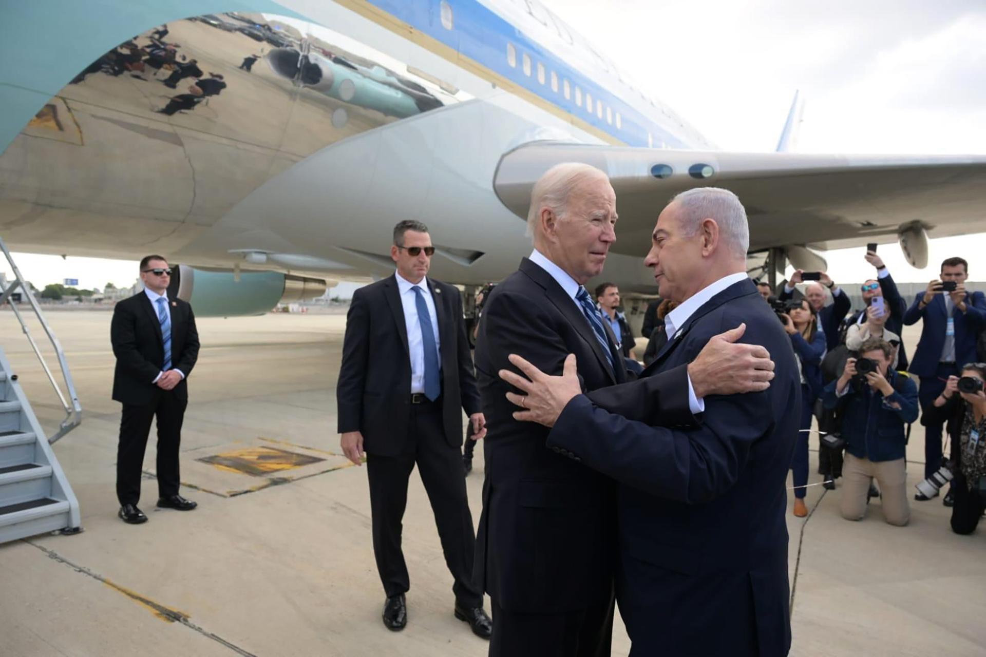 Datos del Pentágono convencieron a Biden de que Israel no atacó el hospital de Gaza
