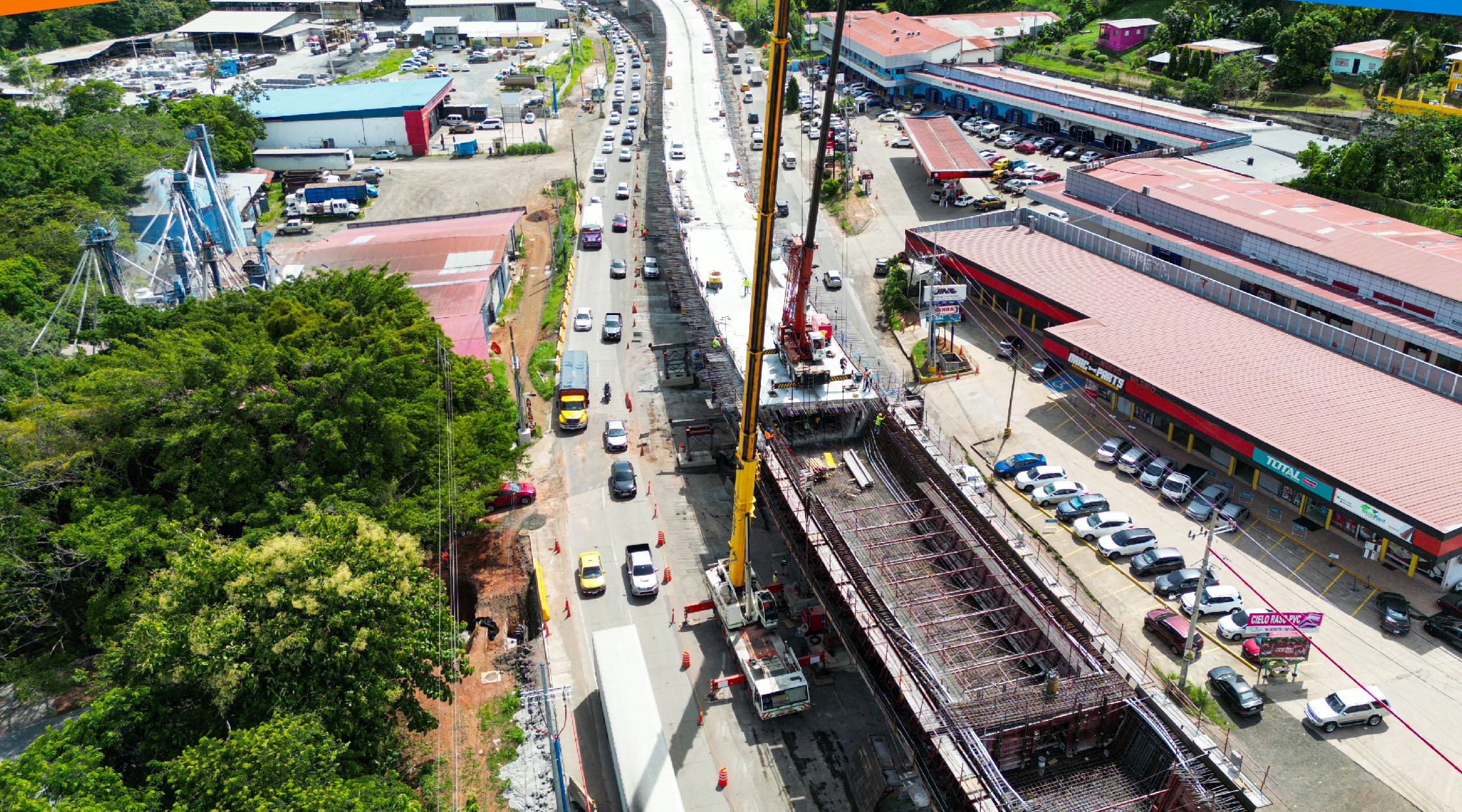 MOP continuará con cambios de carriles por trabajos del viaducto en La Chorrera