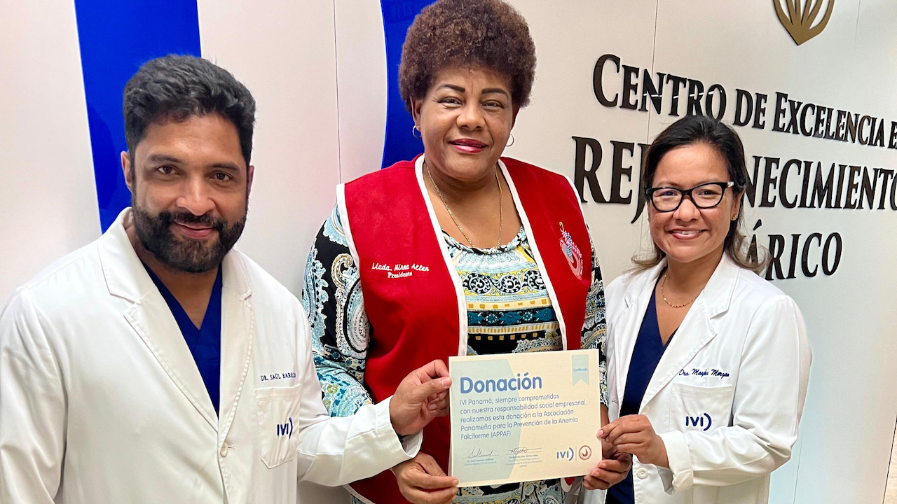 APPAF recibió apoyo de IVI Panamá para prevención de anemia falciforme